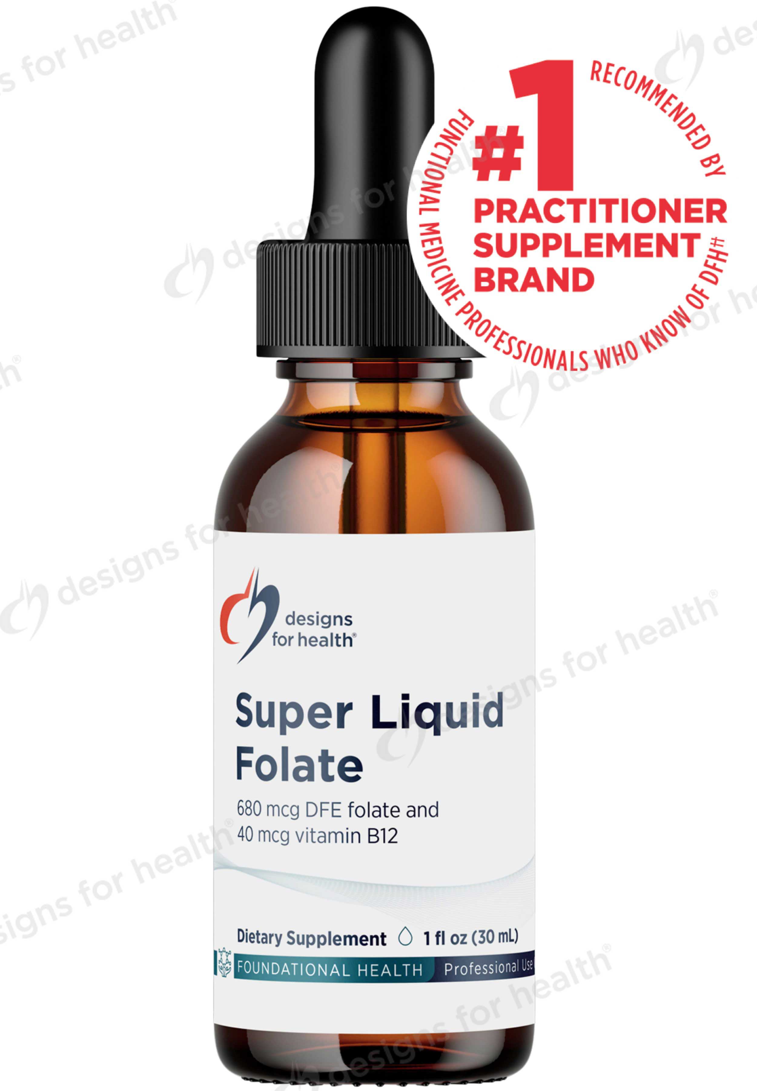 Designs for Health Super Liquid Folate