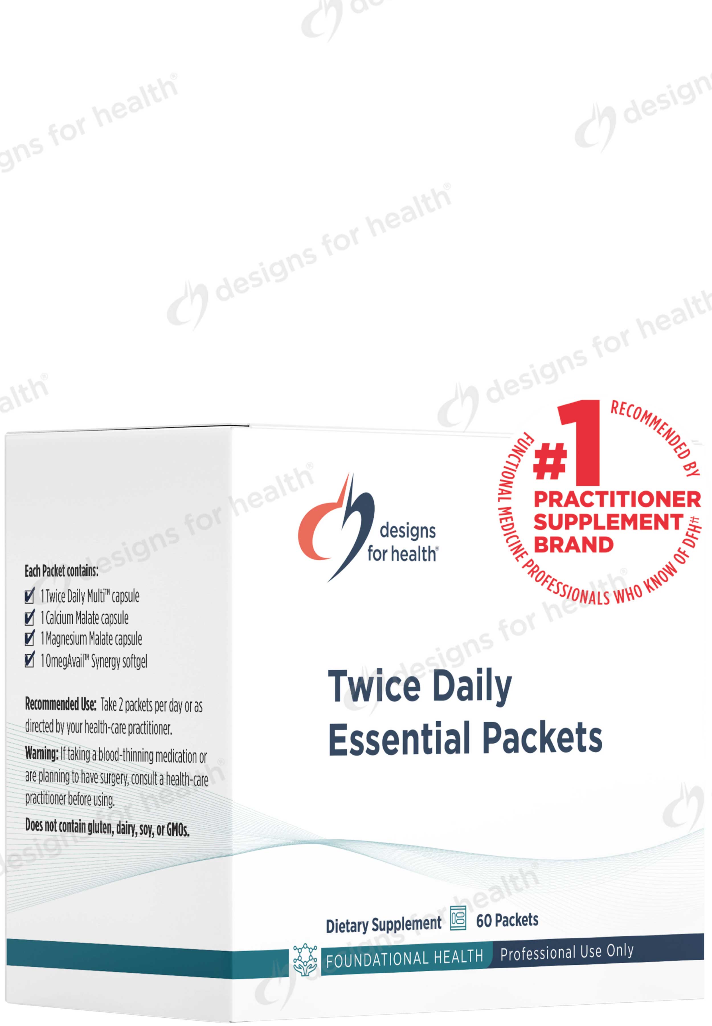 Designs for Health Twice Daily Essential Packets