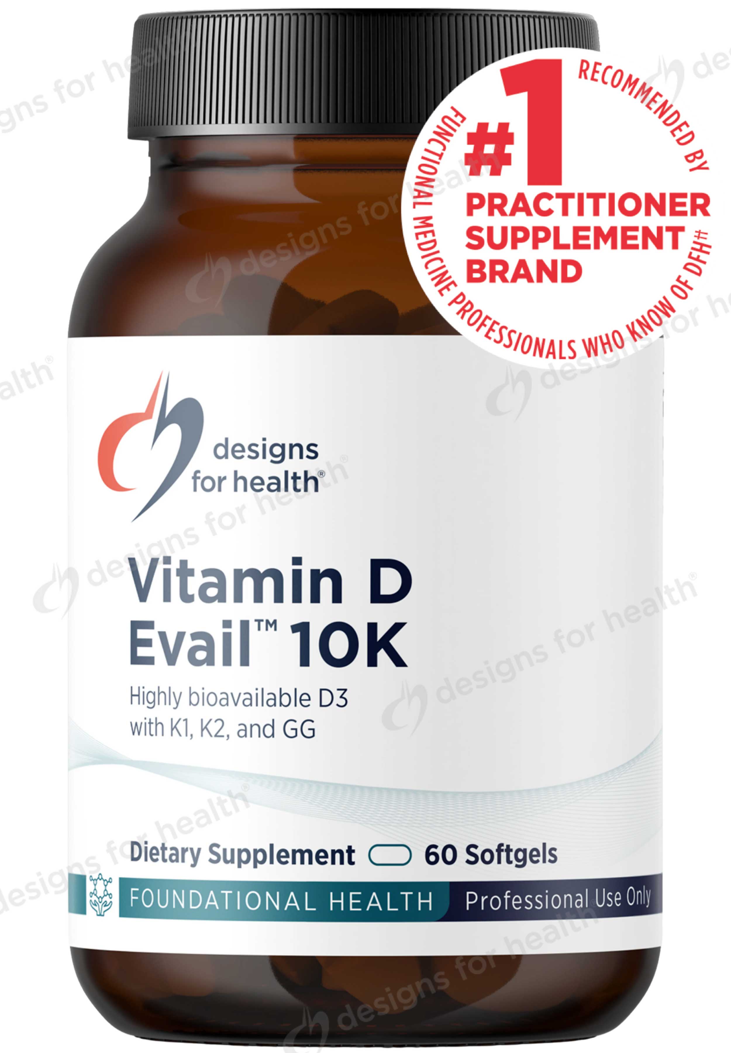 Designs for Health Vitamin D Evail 10K