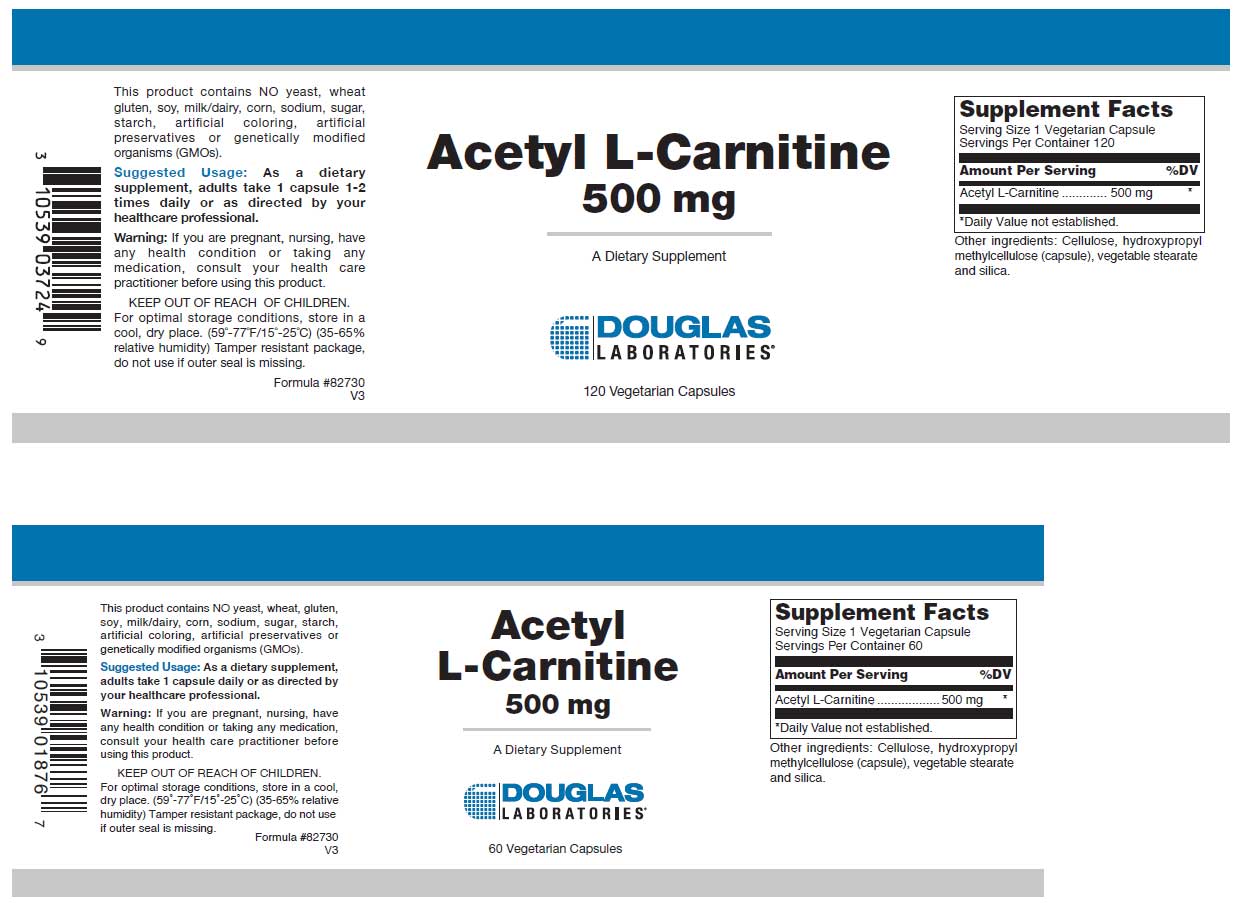 Douglas Laboratories Acetyl-L-Carnitine Label