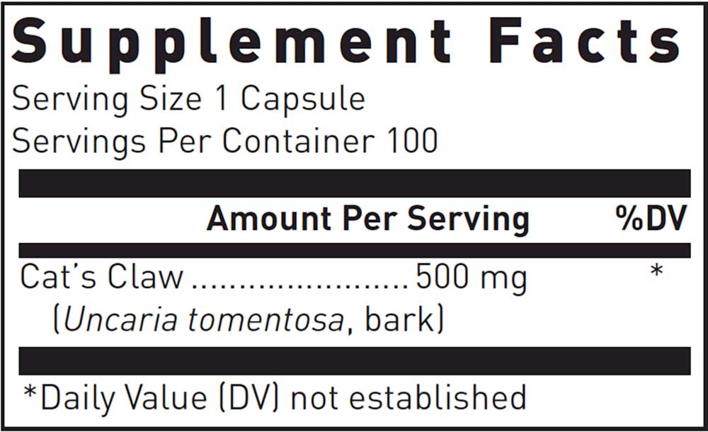 Douglas Laboratories Cat's Claw 500 mg