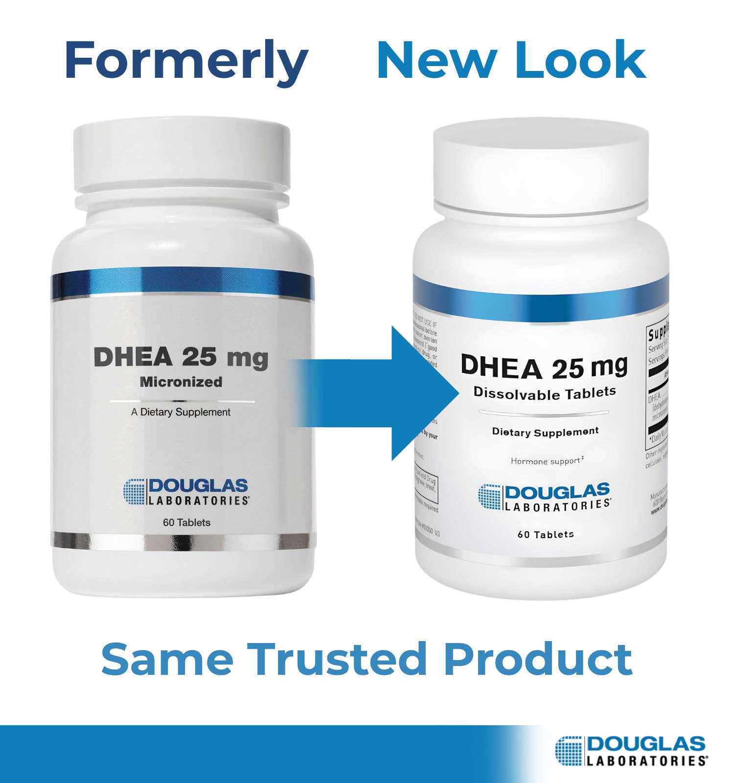 Douglas Laboratories DHEA 25mg New Look