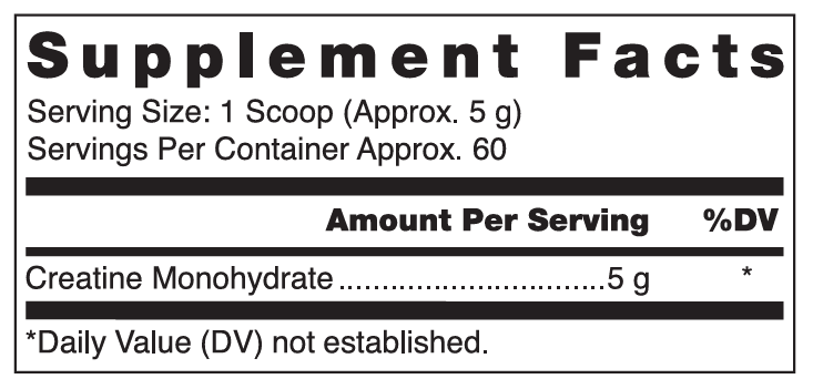 Douglas Laboratories Klean Creatine™ Ingredients