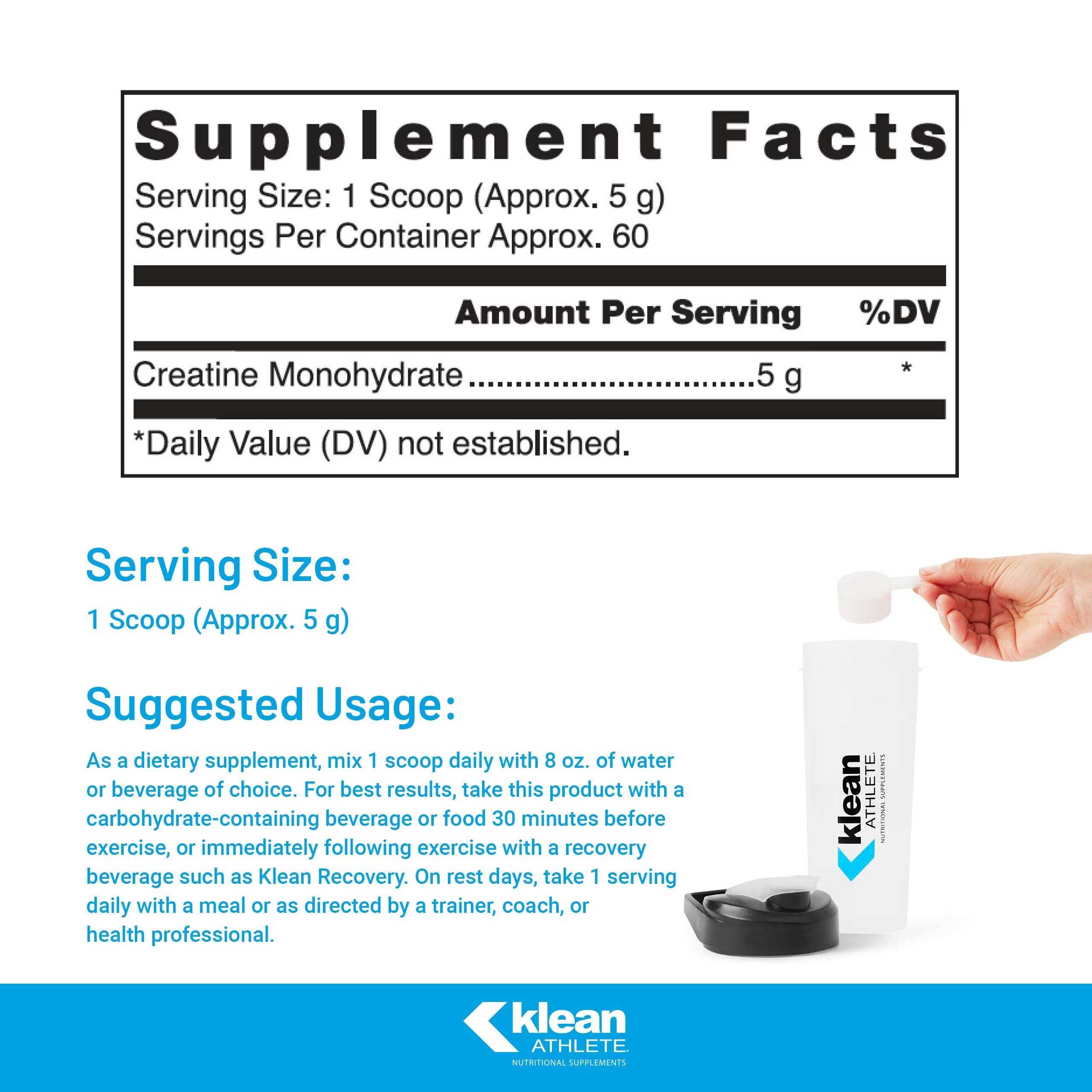 Douglas Laboratories Klean Creatine Ingredients
