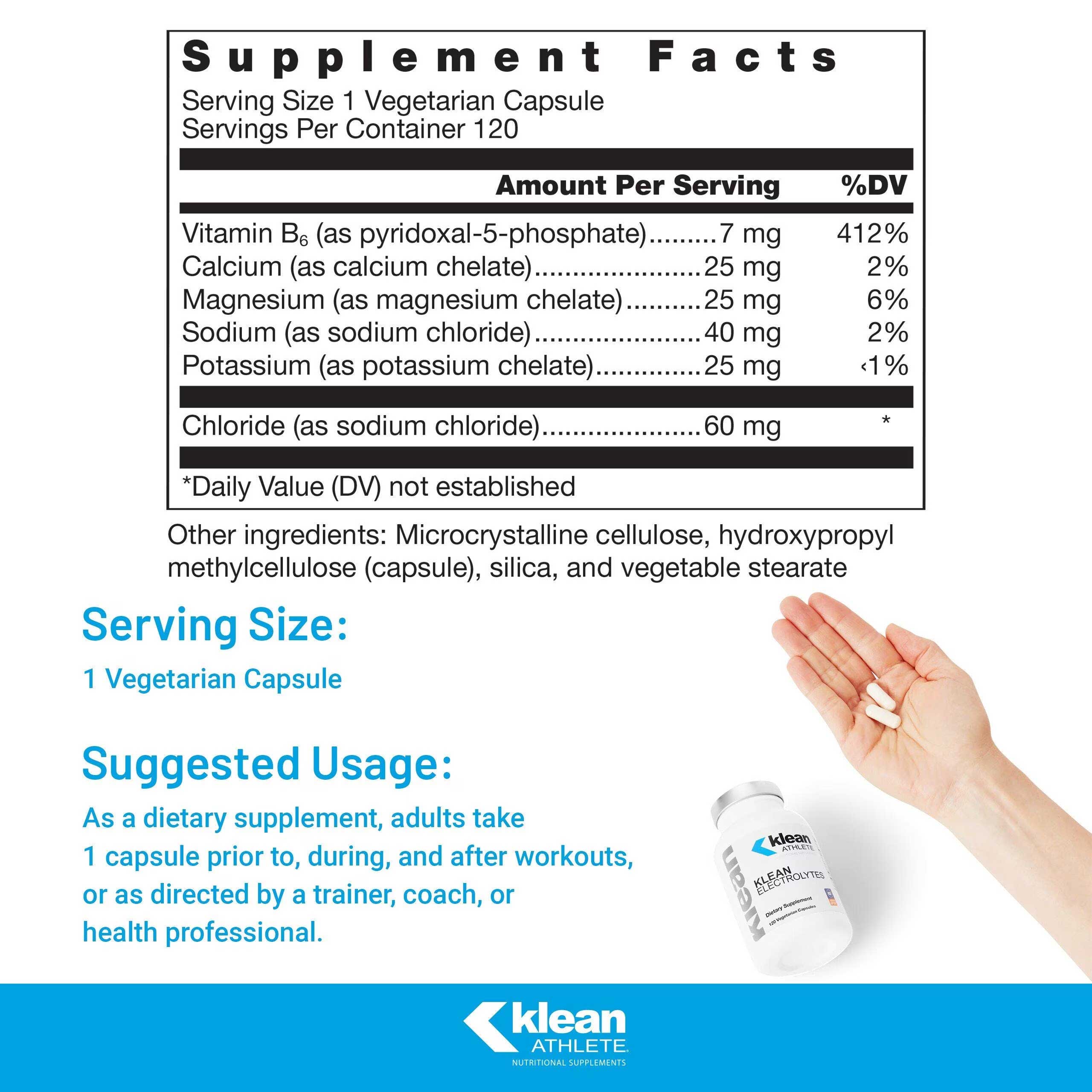 Douglas Laboratories Klean Electrolytes Ingredients