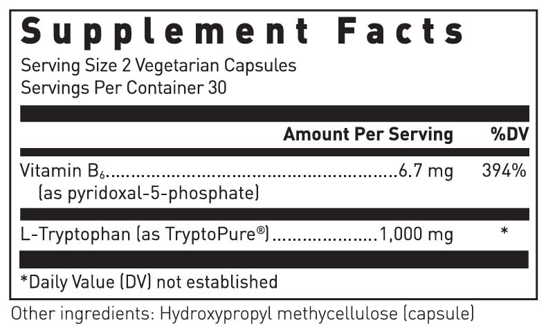 Douglas Laboratories L-Tryptophan Ingredients