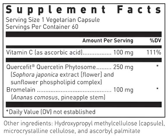 Douglas Laboratories Querciplex Ingredients