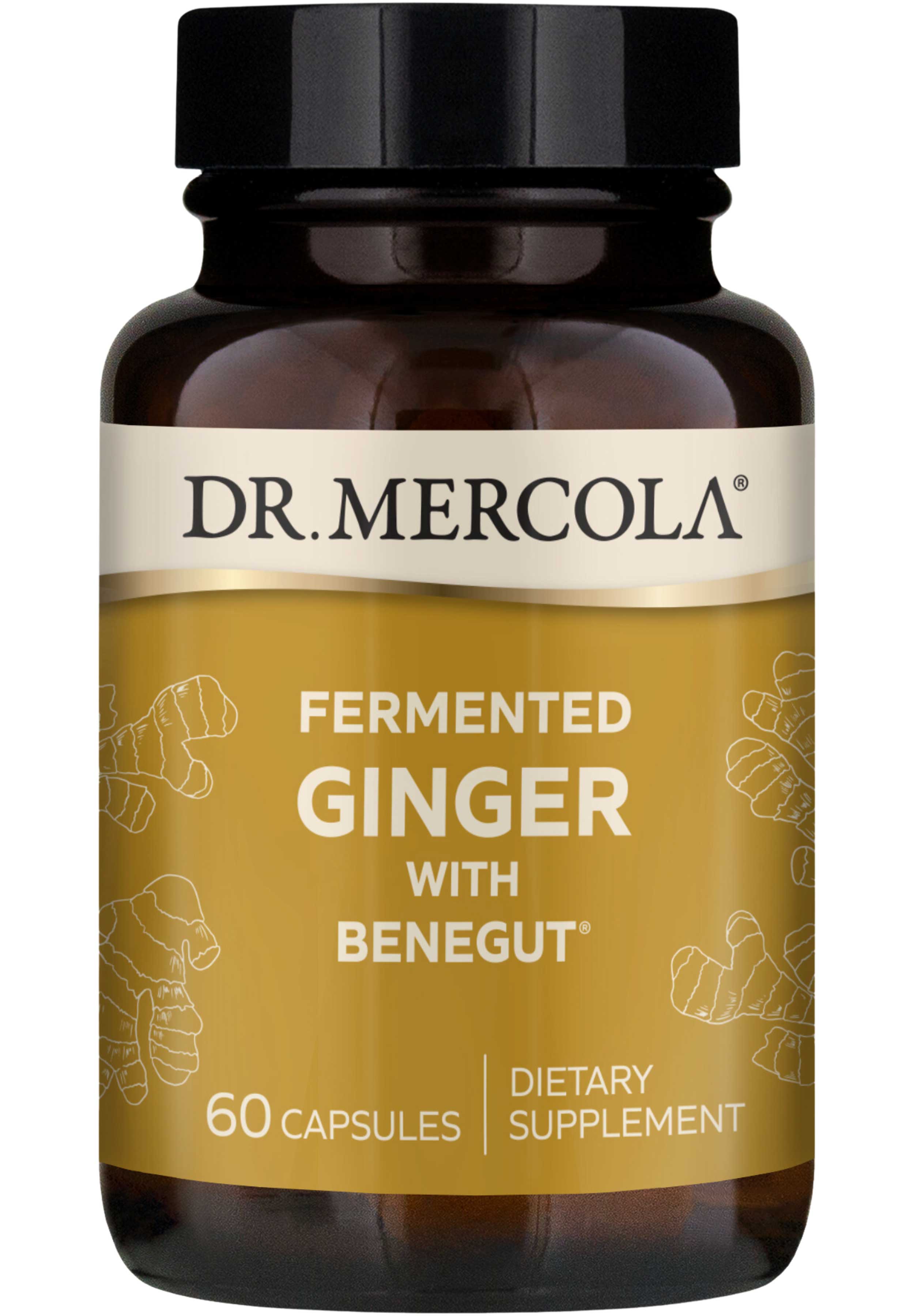 Dr. Mercola Fermented Ginger with Benegut