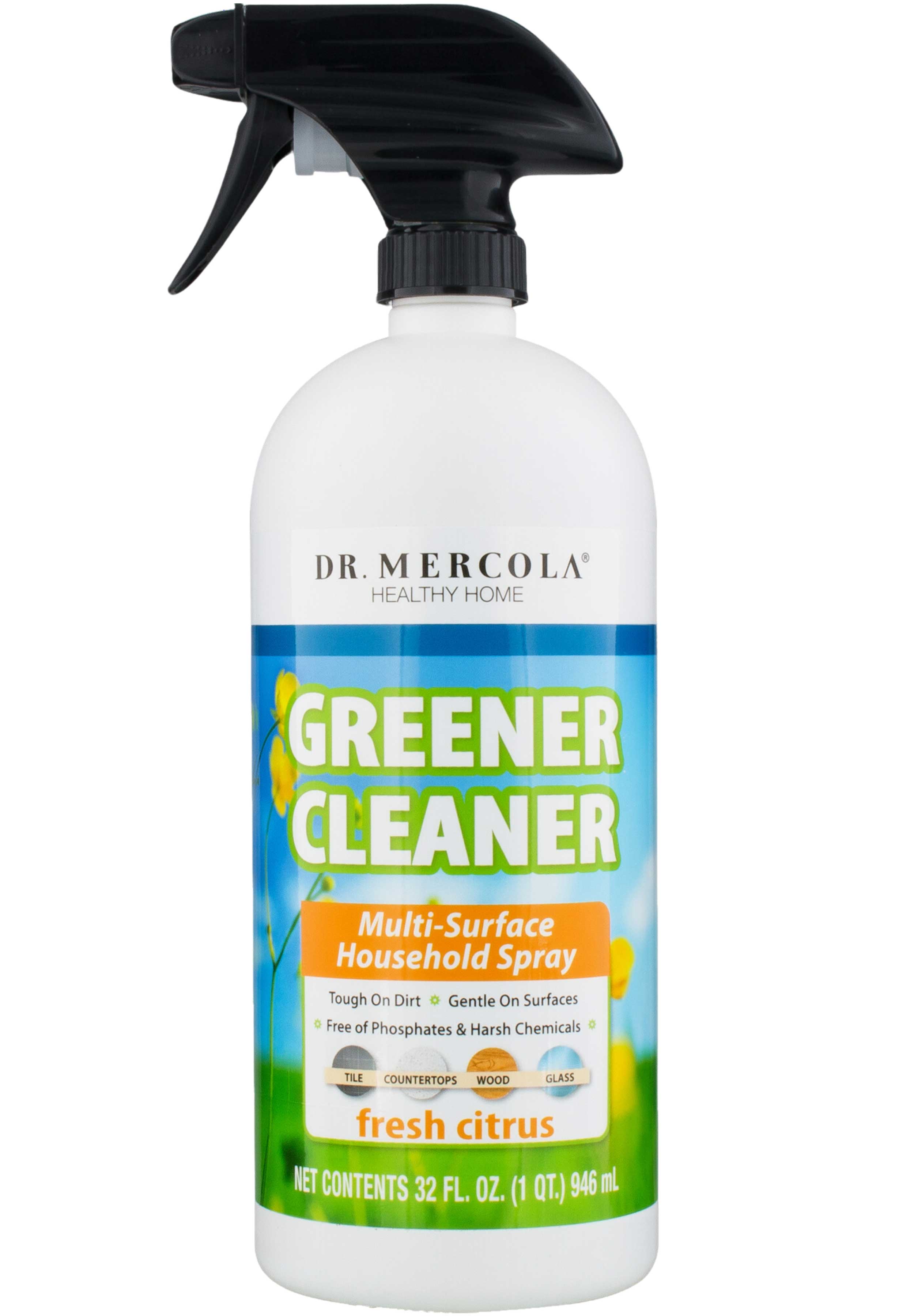 Dr. Mercola Greener Cleaner Spray Fresh Citrus