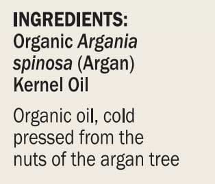 Dr. Mercola Organic Argan Oil Ingredients 