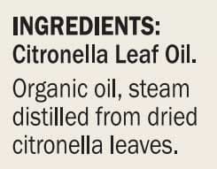 Dr. Mercola Organic Citronella Essential Oil Ingredients 