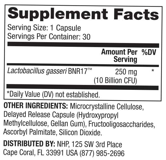 Dr. Mercola Biothin Probiotic Ingredients