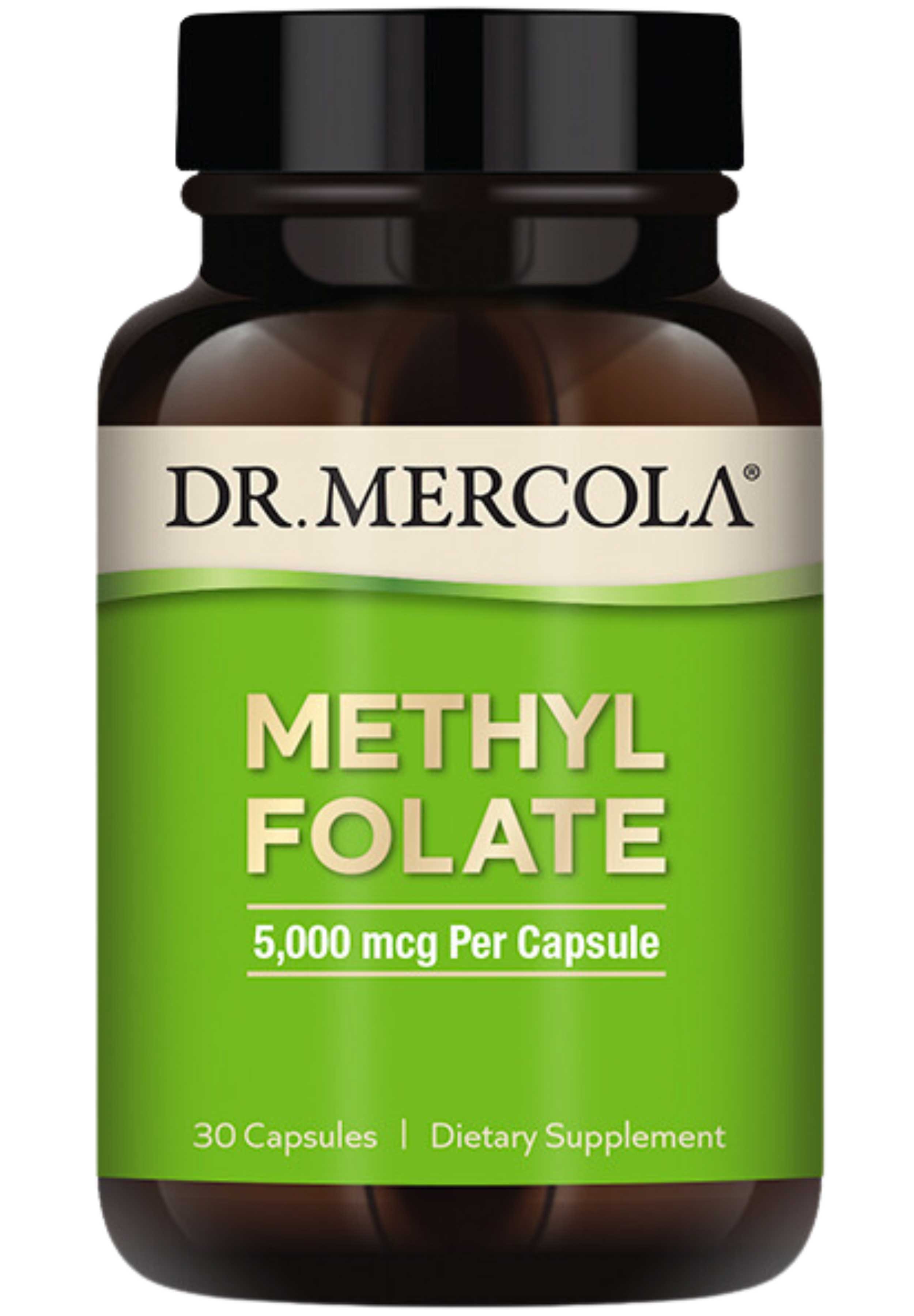 Dr. Mercola Methyl Folate 5,000 mcg