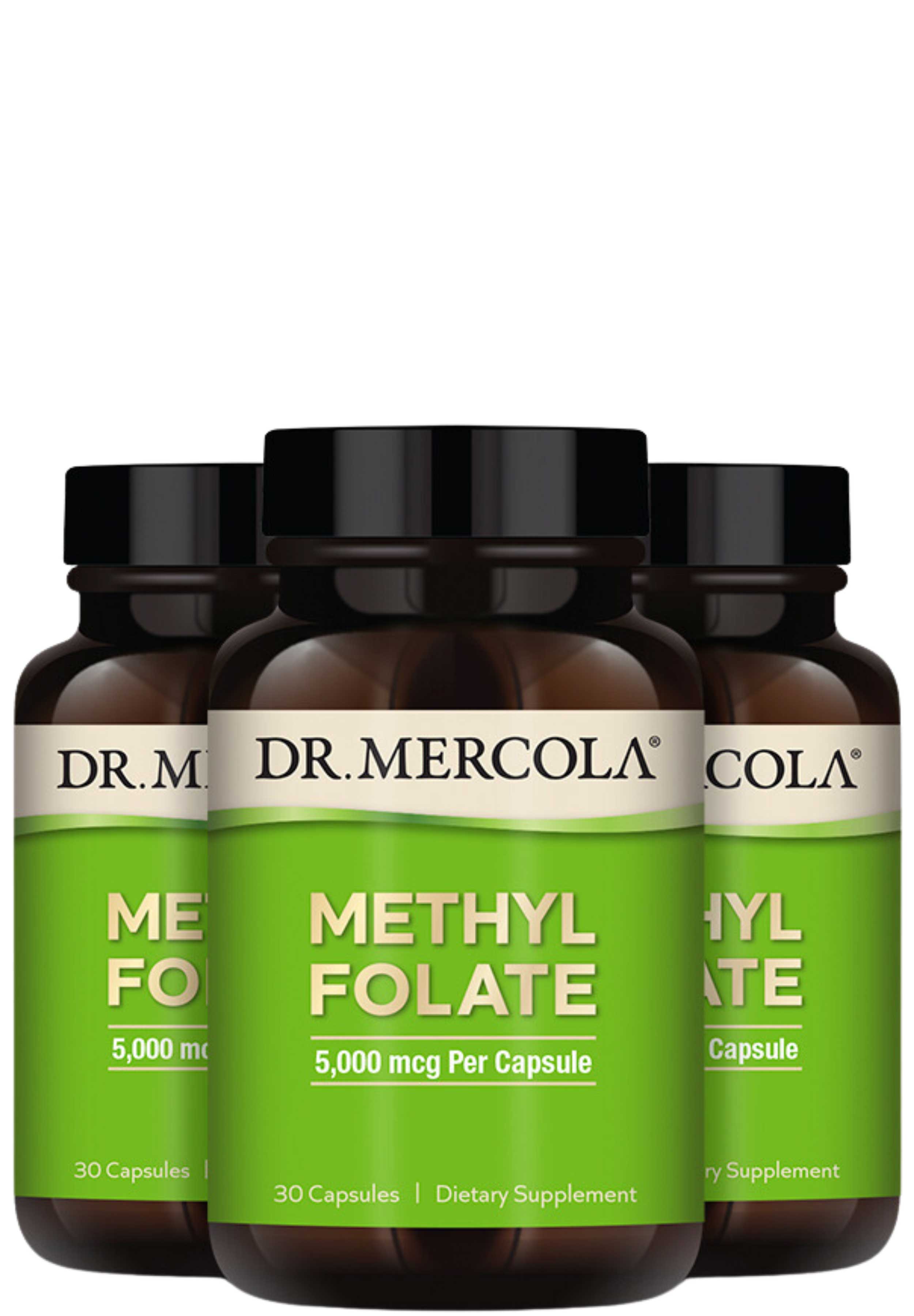 Dr. Mercola Methyl Folate 5,000 mcg