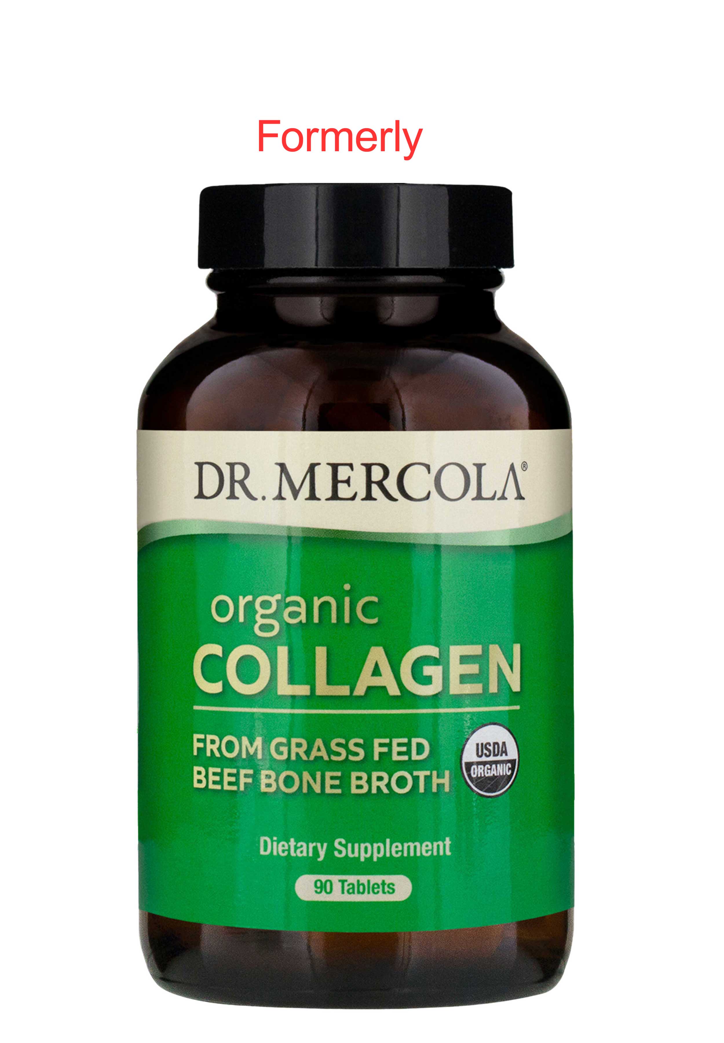 Dr.Mercola Organic Bone Broth Collagen (Formerly Collagen from Grass Fed Beef Bone Broth) Formerly
