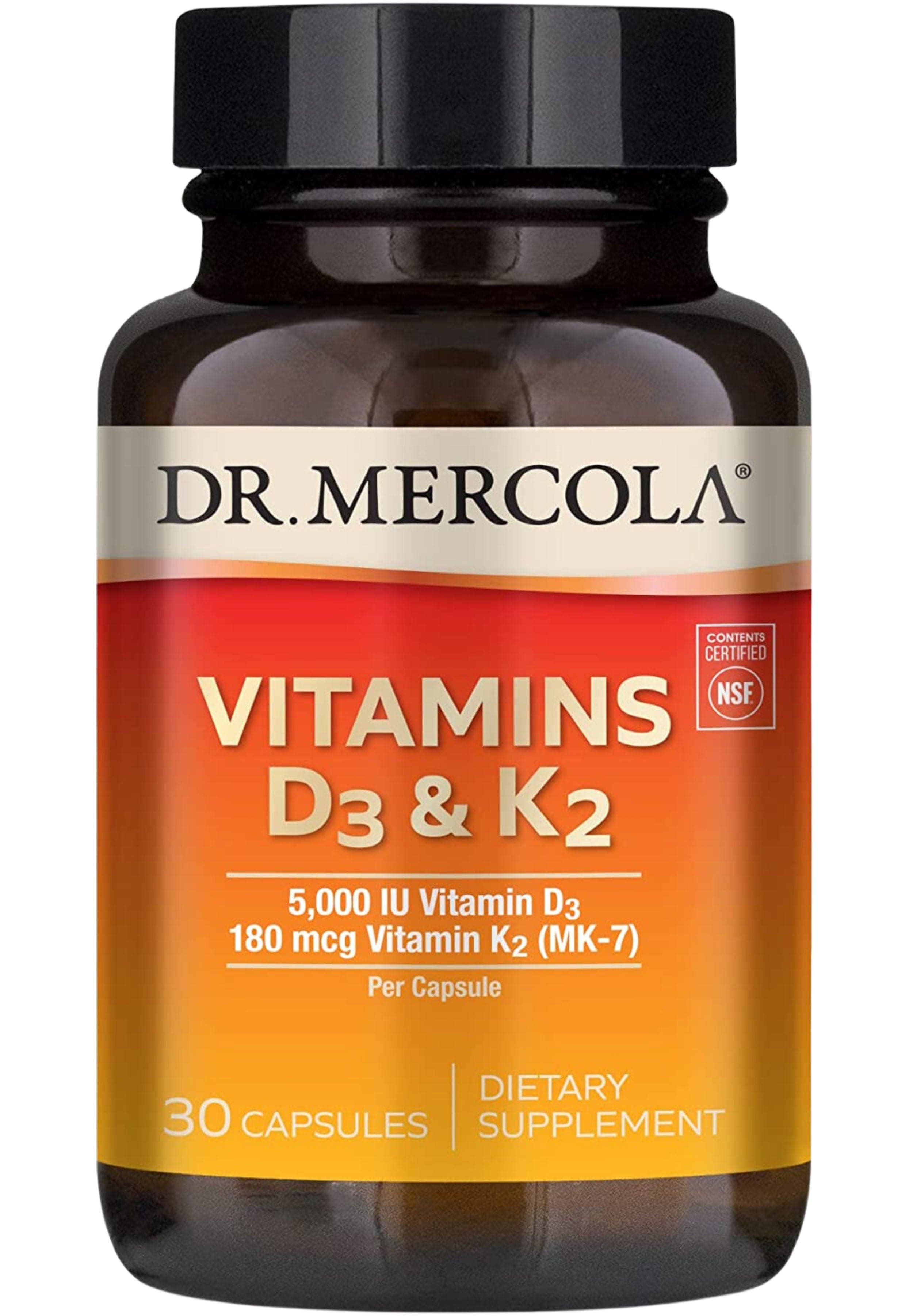 Dr. Mercola Vitamins D3 & K2