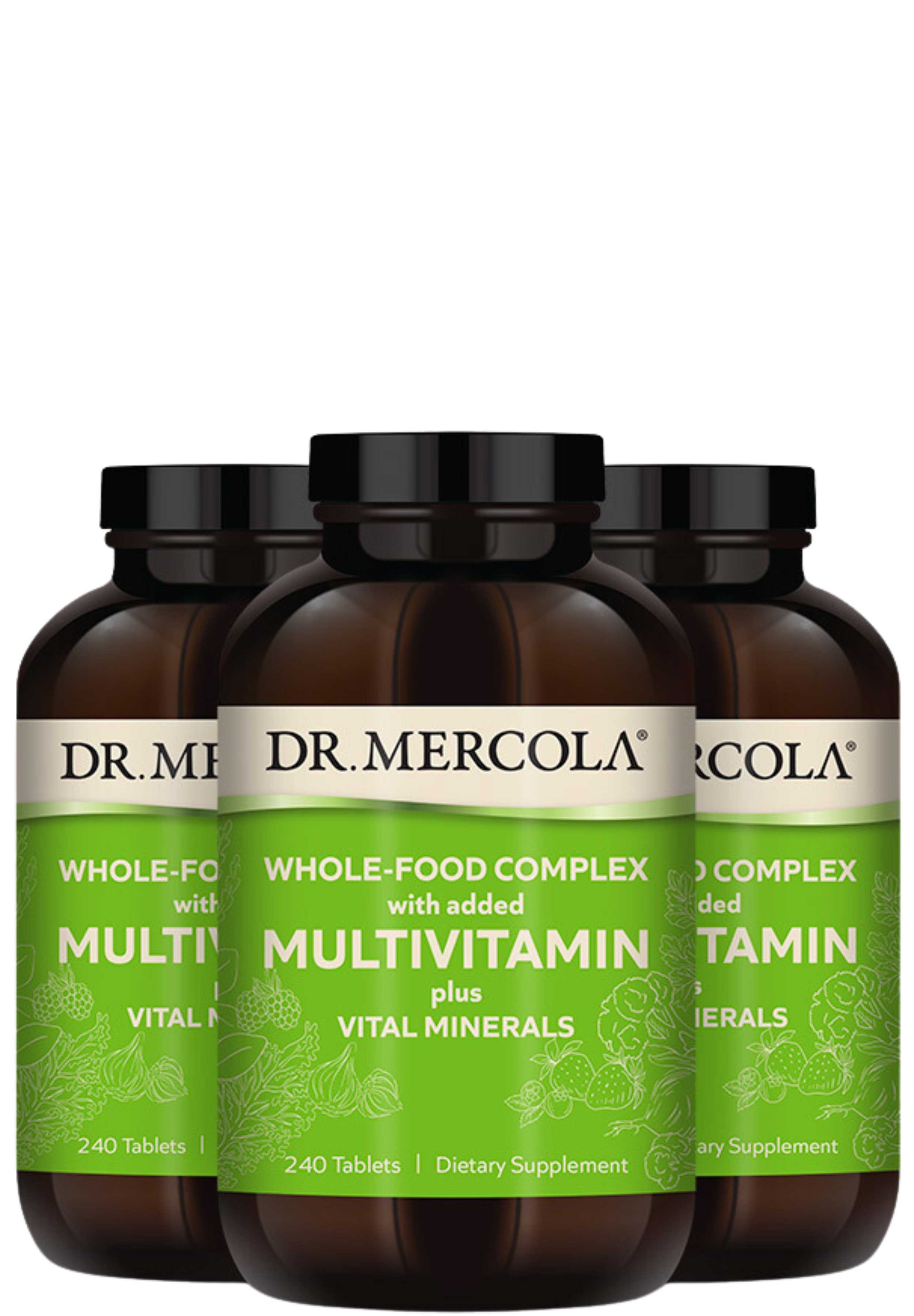 Dr. Mercola Whole Food Complex (Formerly Whole Food Multivitamin Plus)