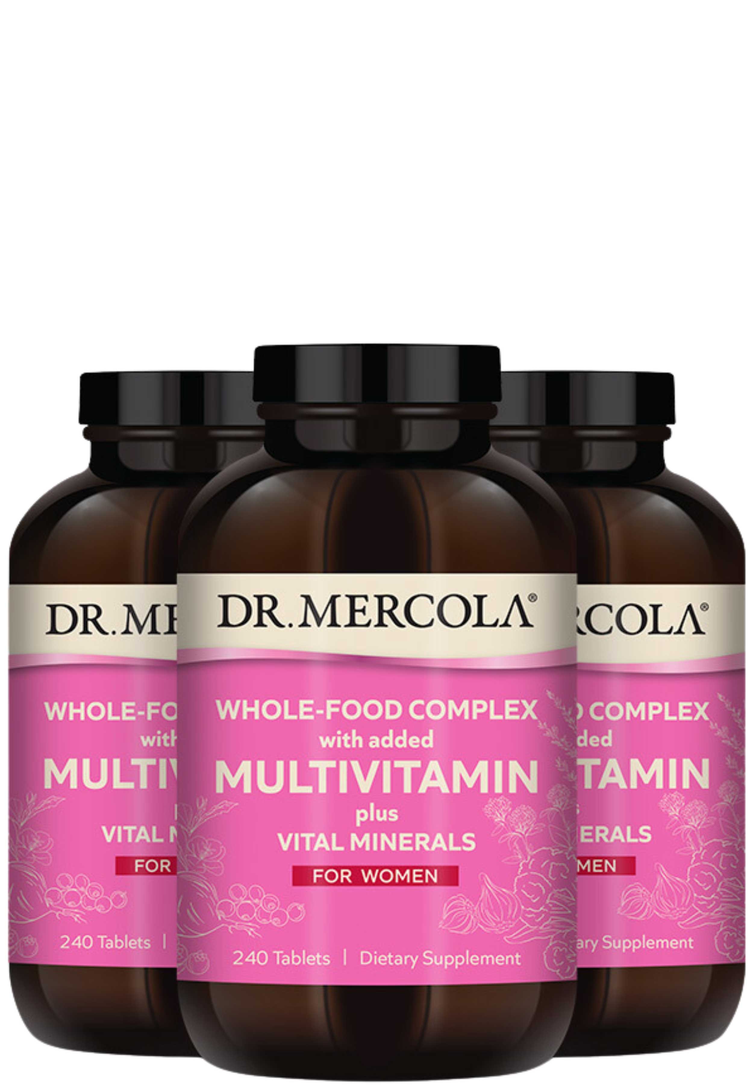 Dr. Mercola Whole-Food Complex with added Multivitamin (Formerly Whole Food Multivitamin)
