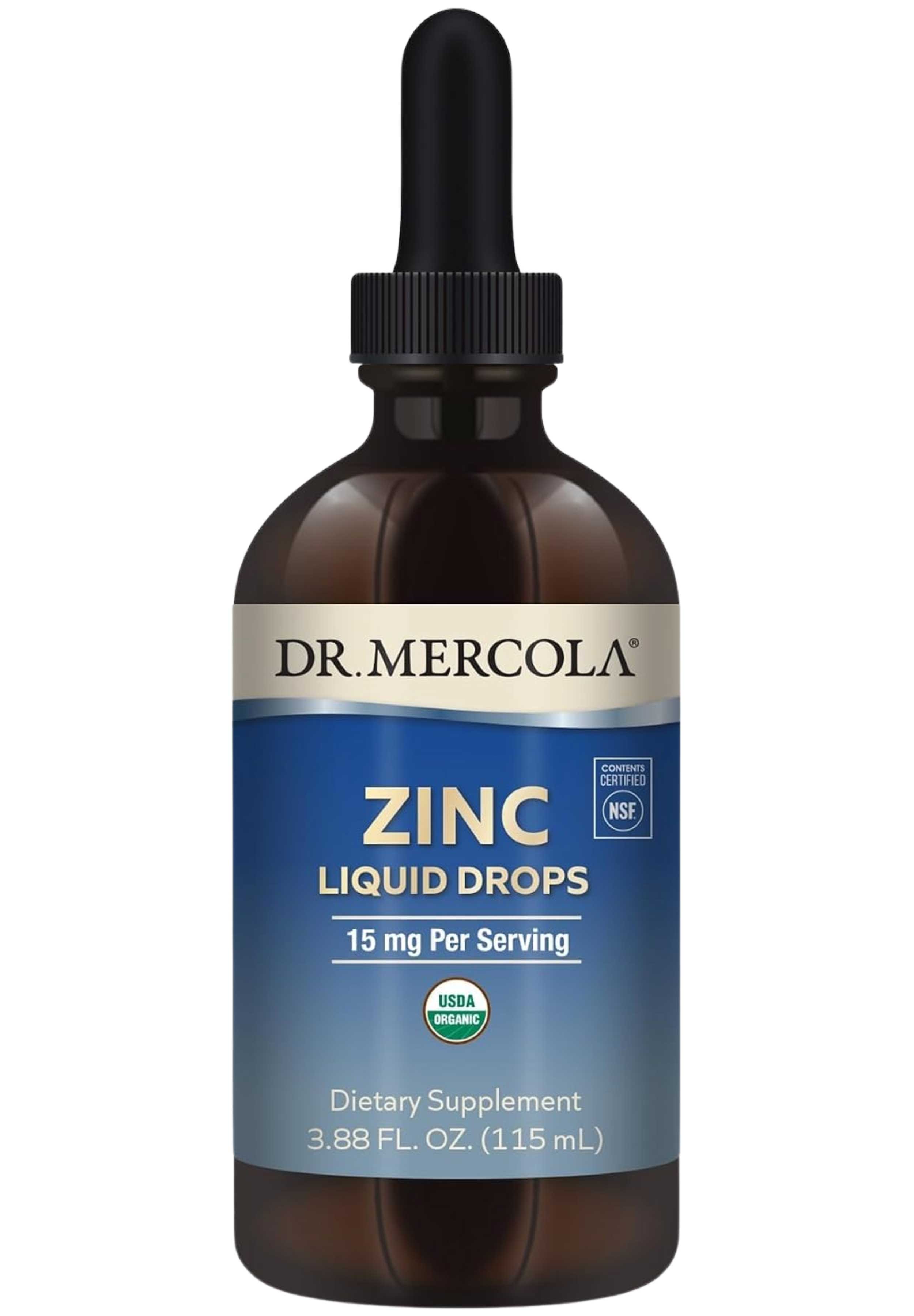 Dr. Mercola Zinc Liquid Drops provides