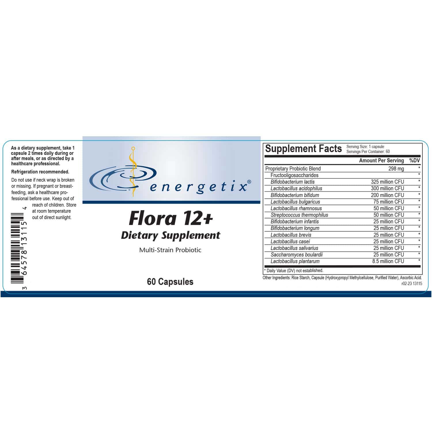 ENZYME FLORA カカオフレーバー 60スティック Energetix Flora 12+
