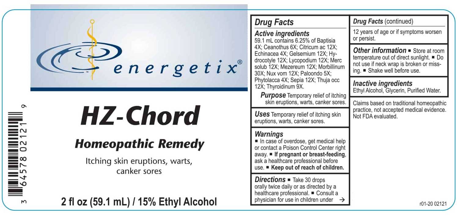 Energetix HZ-Chord Label