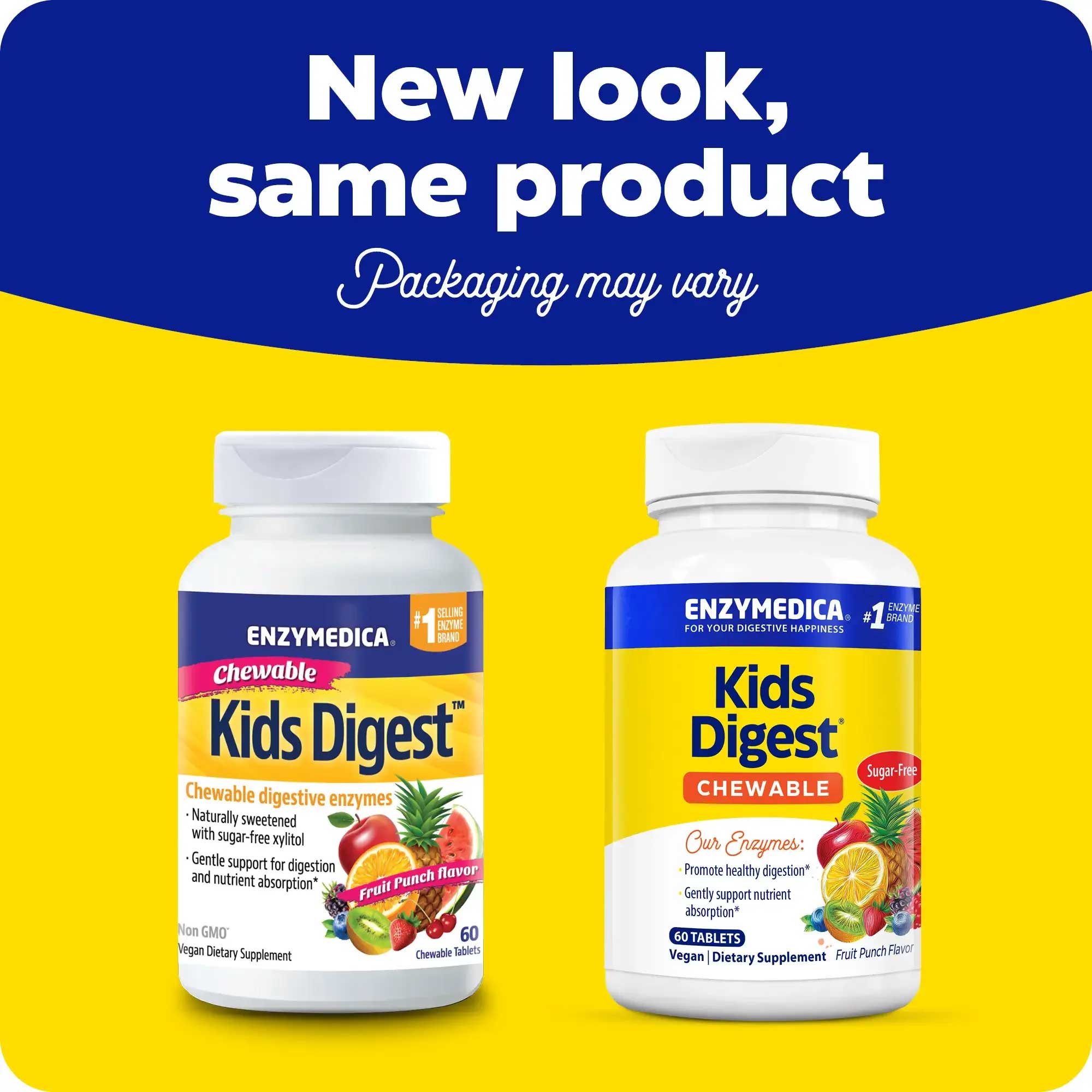 Enzymedica Kids Digest Chewable New Look