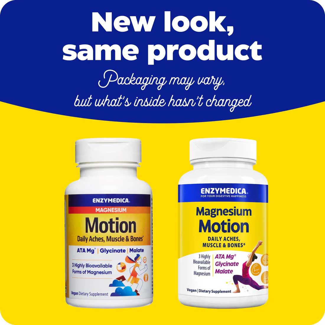 Enzymedica Magnesium Motion New Look