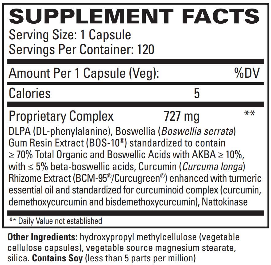 EuroMedica Curaphen Ingredients