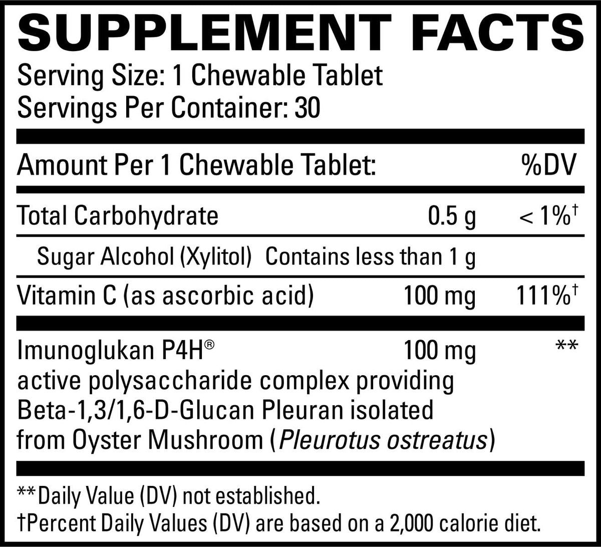 EuroMedica ImunoPleuran Ingredients