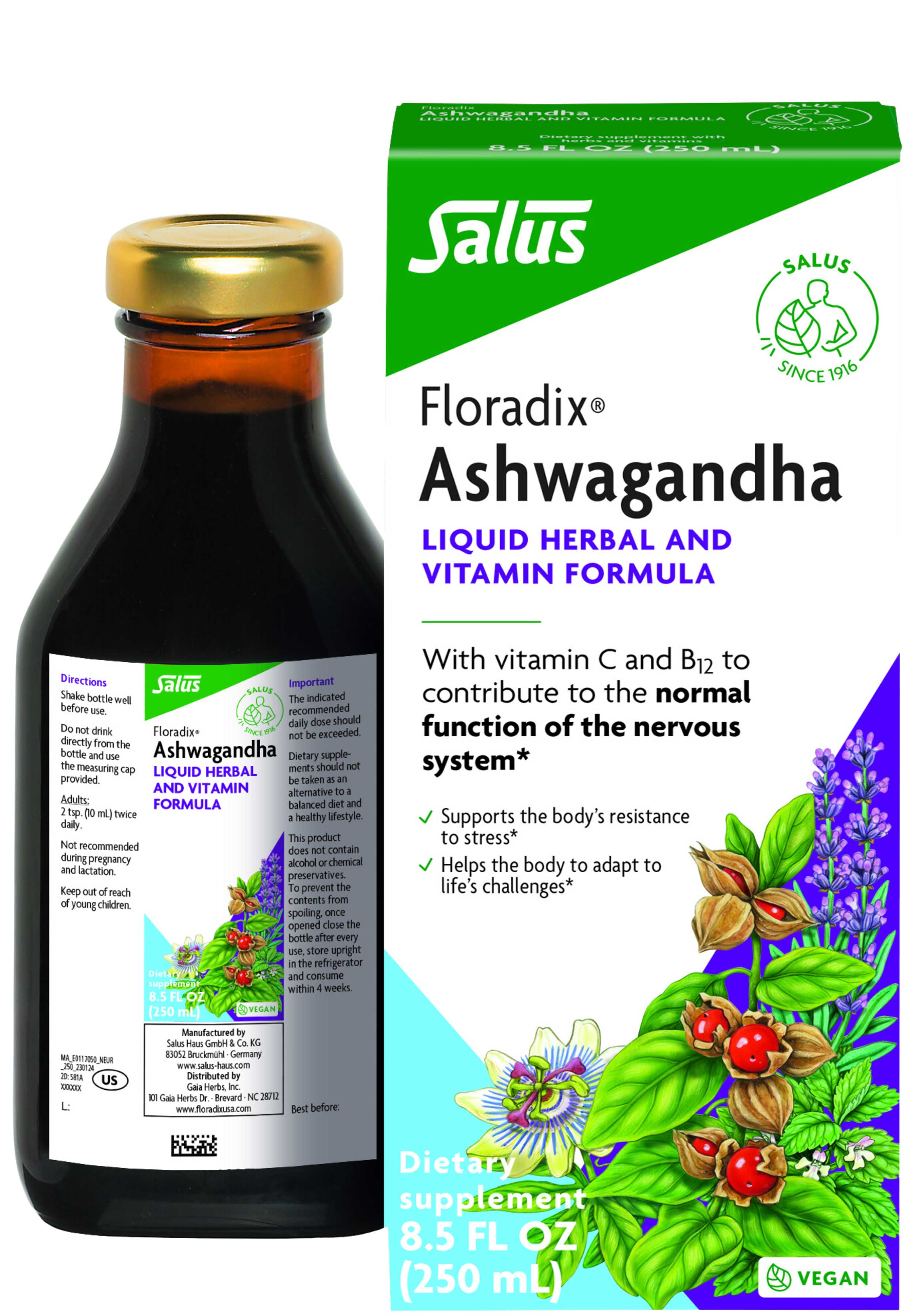 Floradix Ashwagandha Liquid