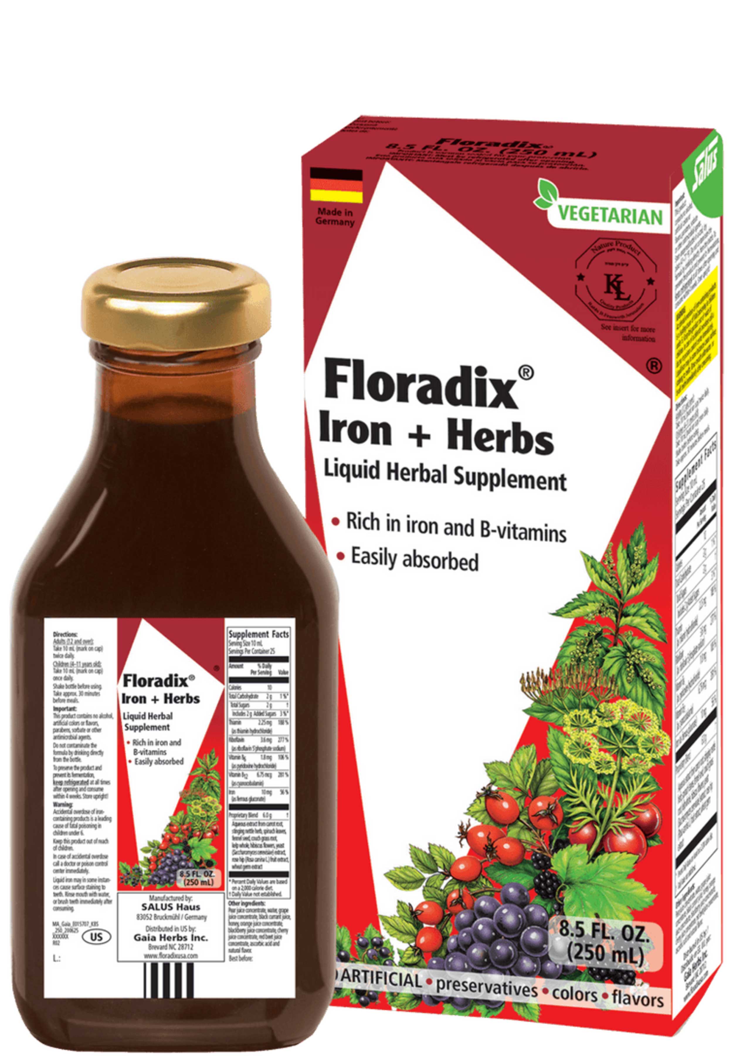 Floradix Iron + Herbs