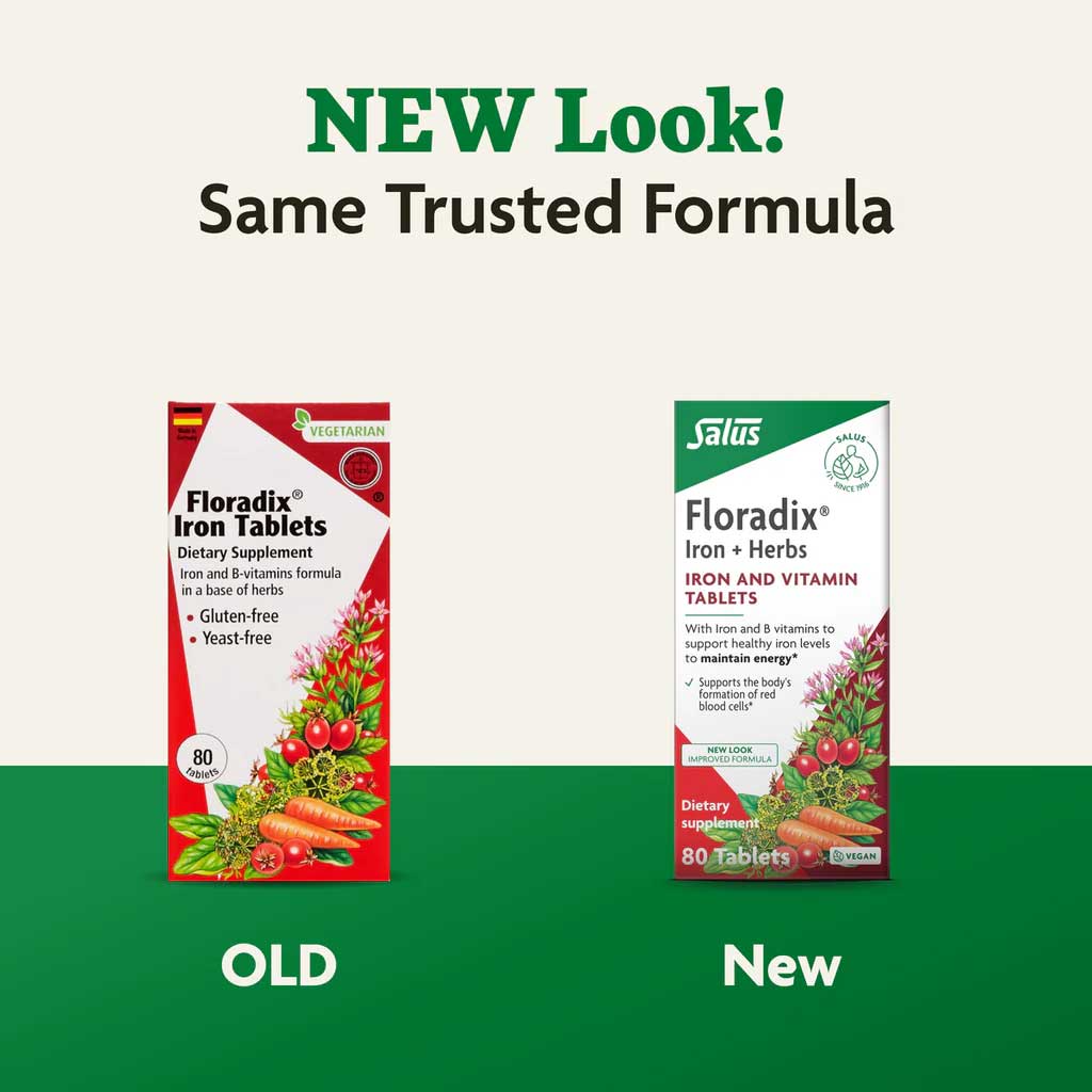 Floradix (Salus) Iron + Herbs Tablets New Look