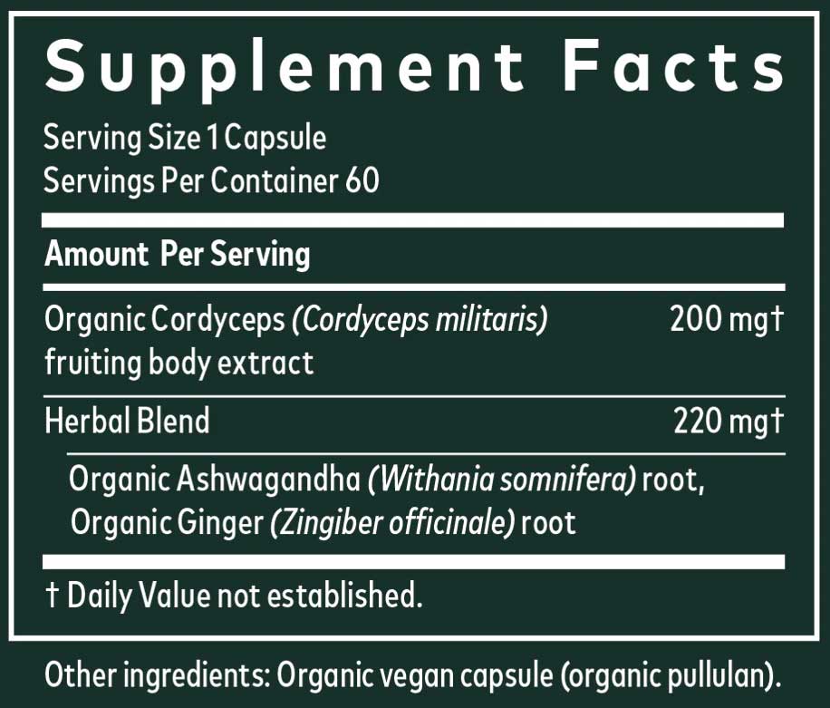 Gaia Herbs Adaptogen Performance Ingredients