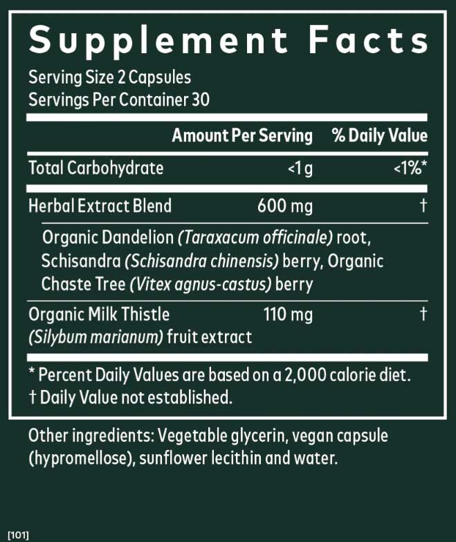 Gaia Herbs Cycle Support Ingredients