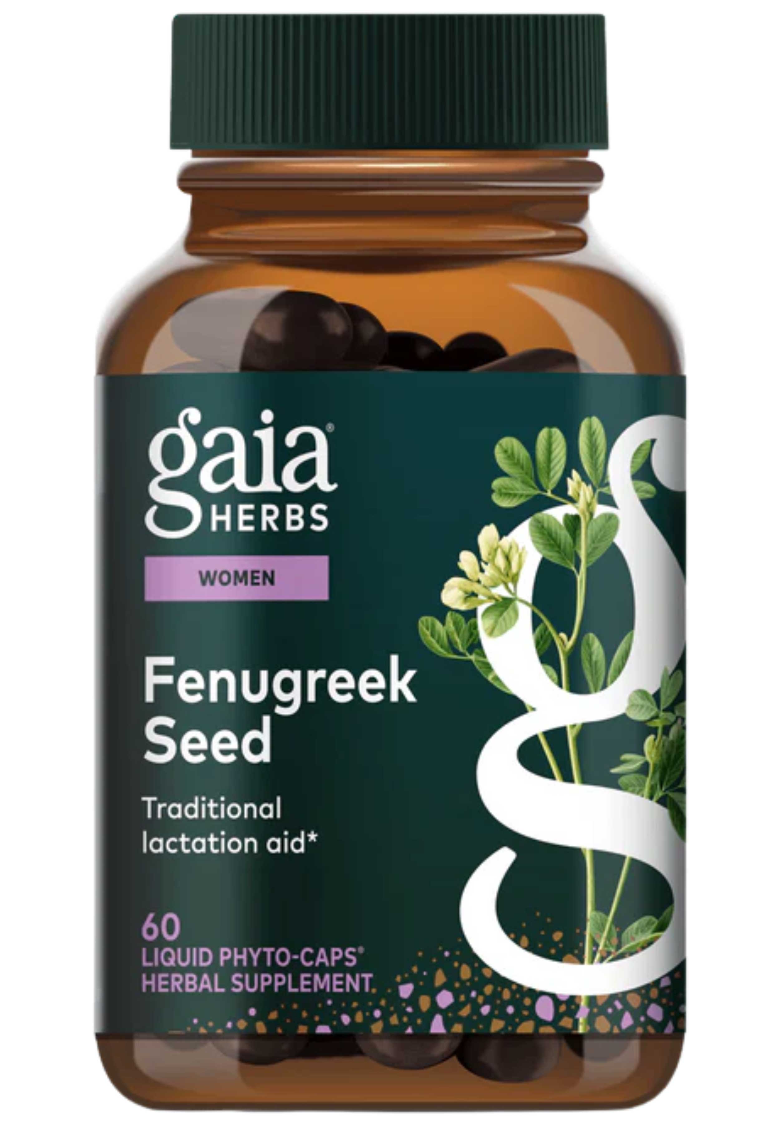 Gaia Herbs Fenugreek Seed Capsules