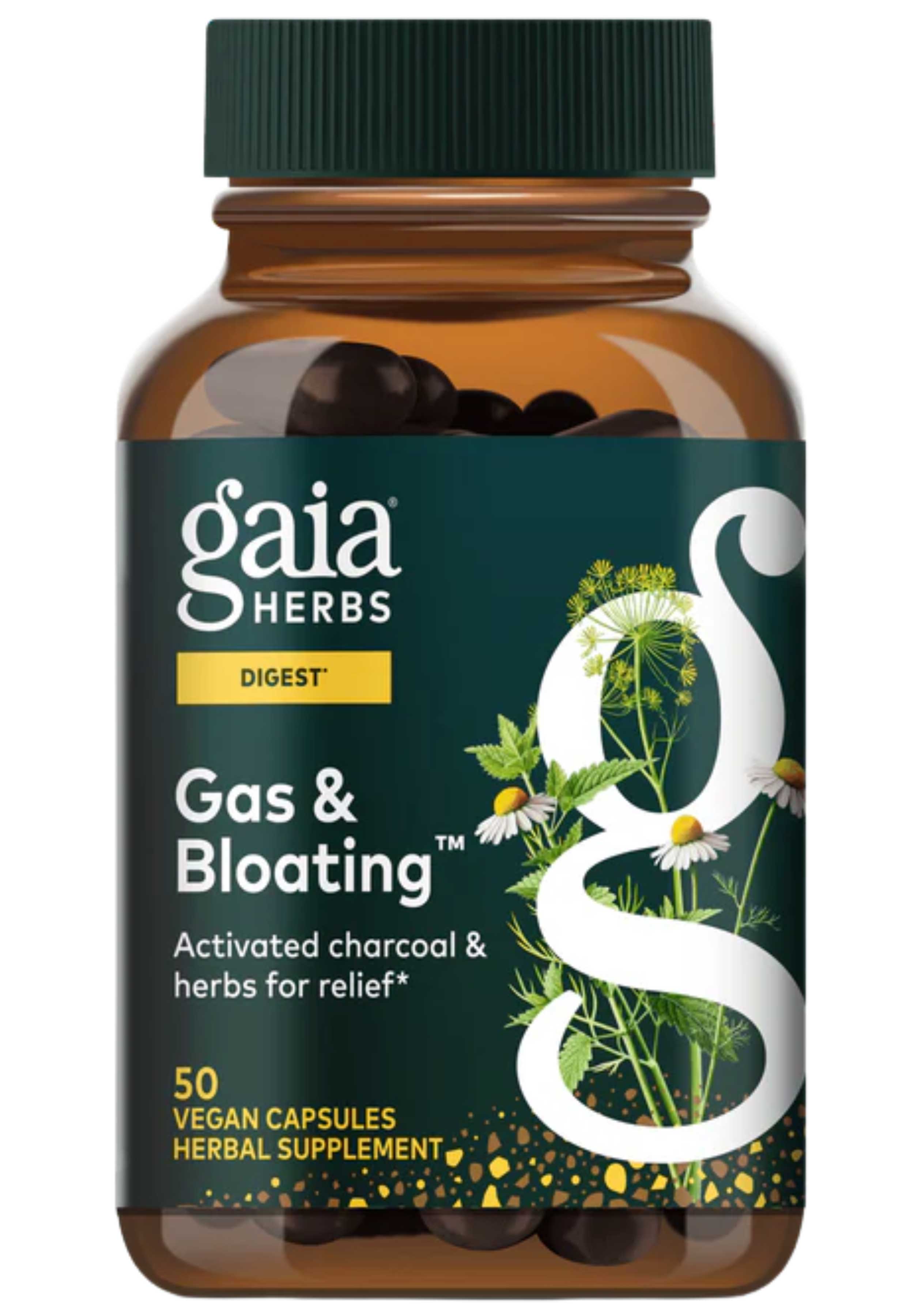 Gaia Herbs Gas and Bloating Capsules