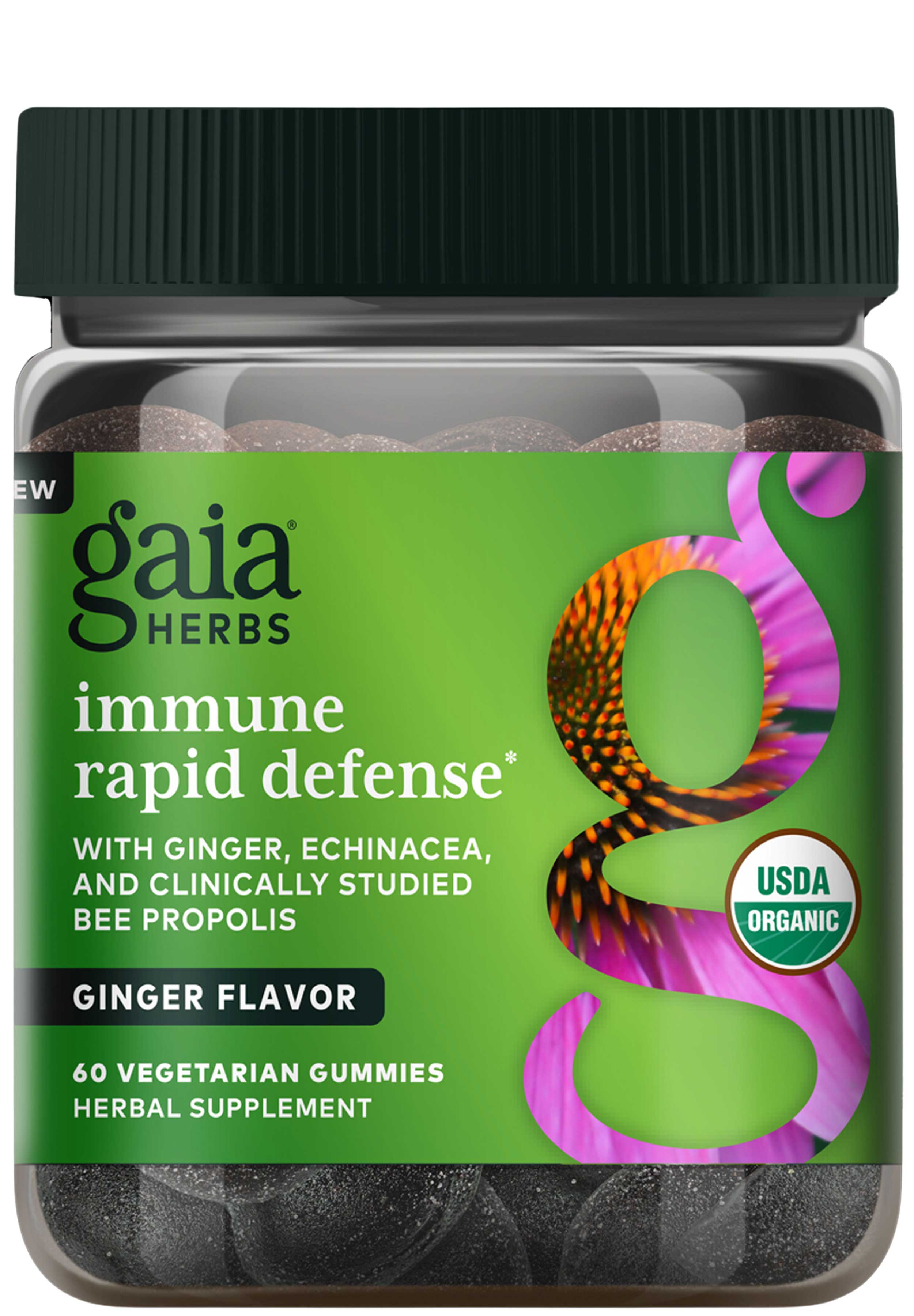 Gaia Herbs Immune Rapid Defense - Ginger