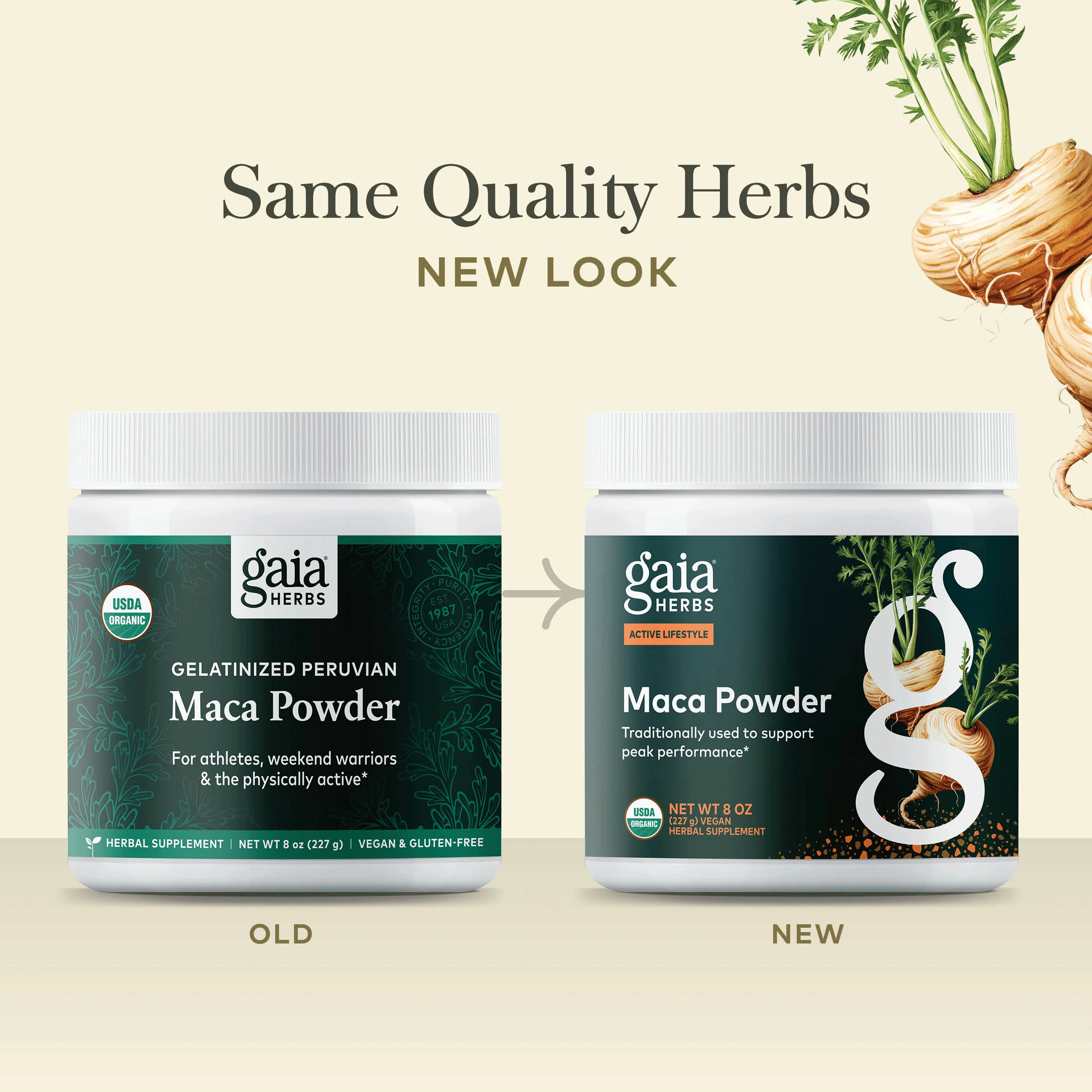 Gaia Herbs Maca Powder New Look