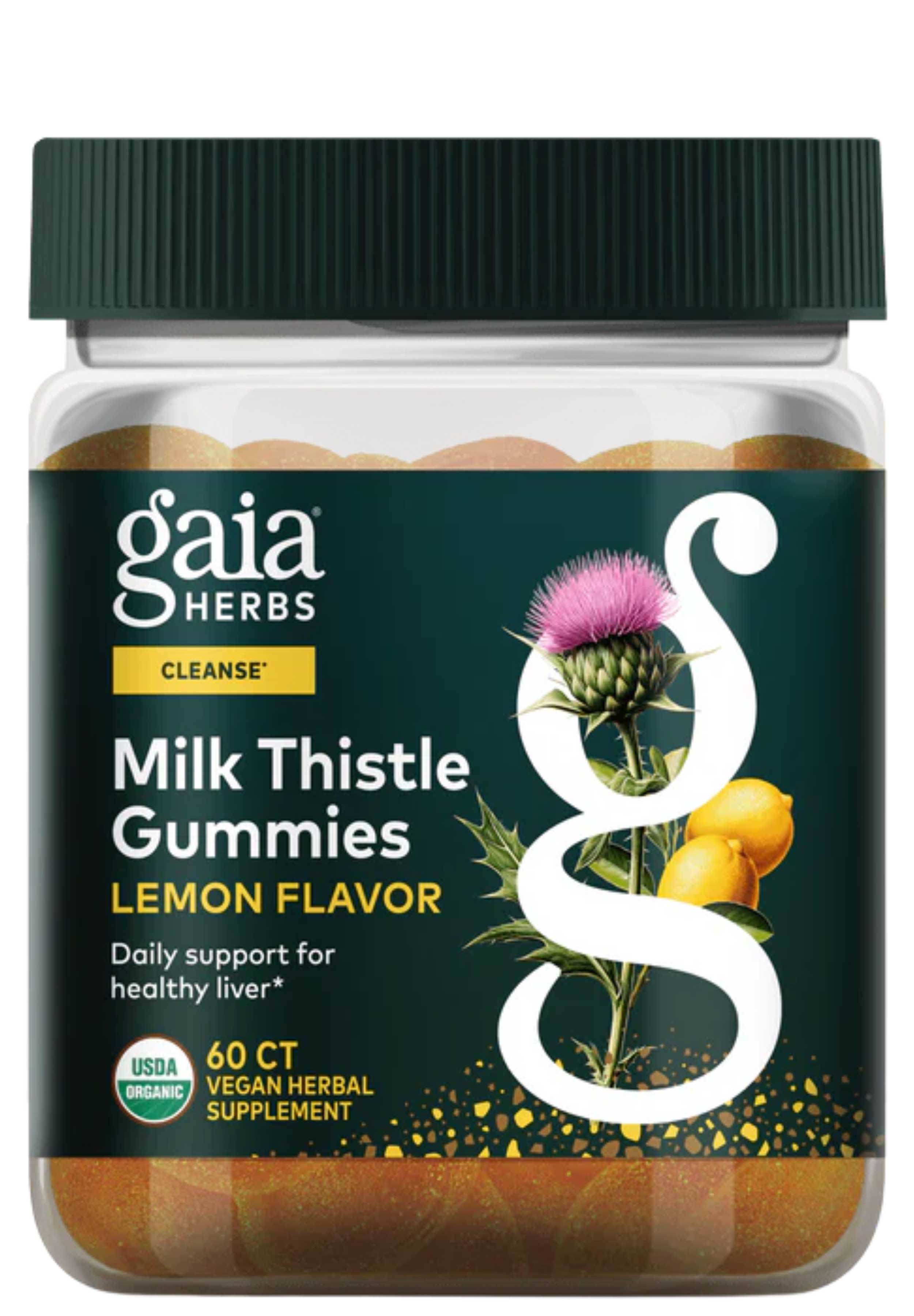 Gaia Herbs Milk Thistle - Lemon