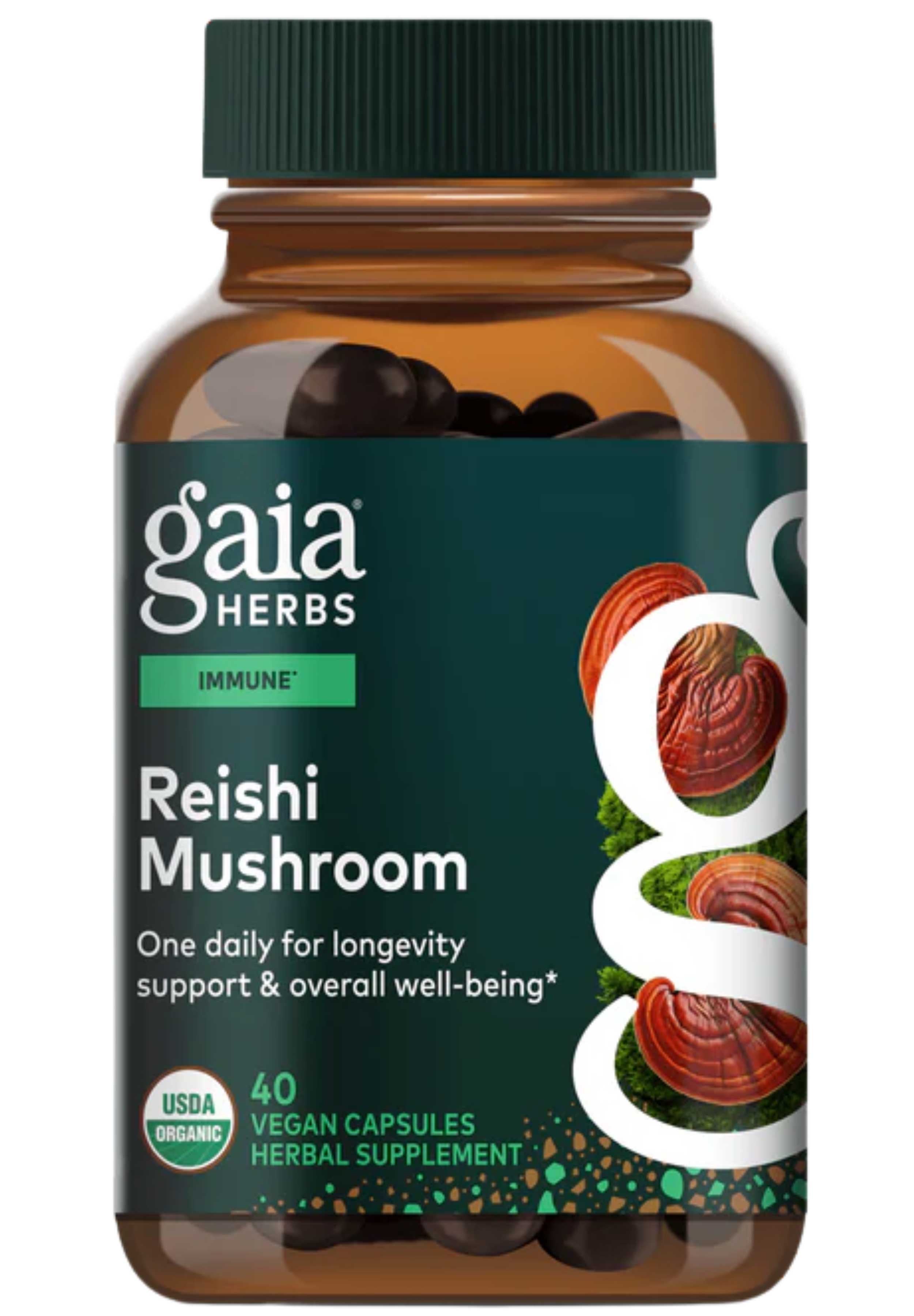 Gaia Herbs Reishi Mushroom