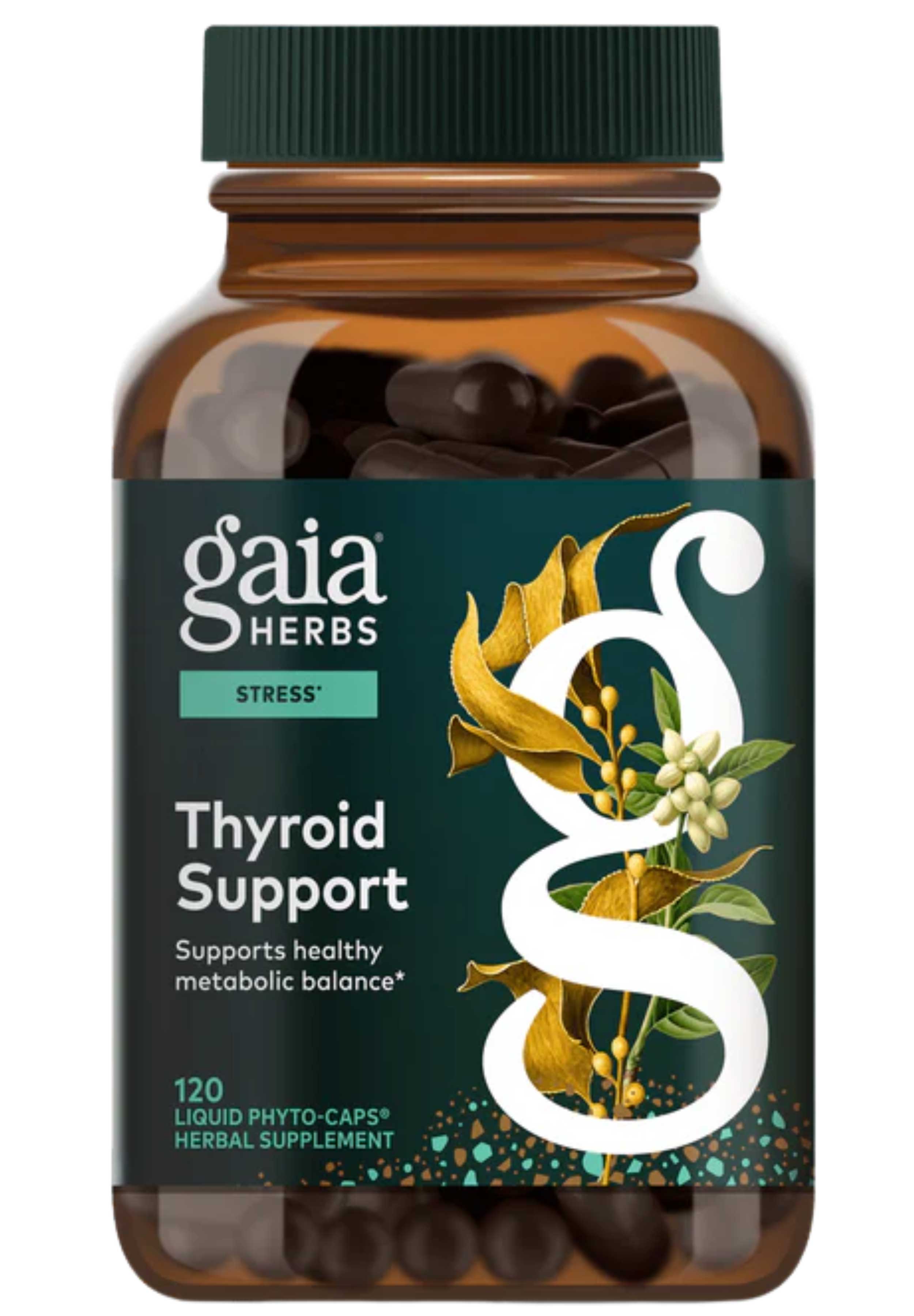 Gaia Herbs Thyroid Support Capsules