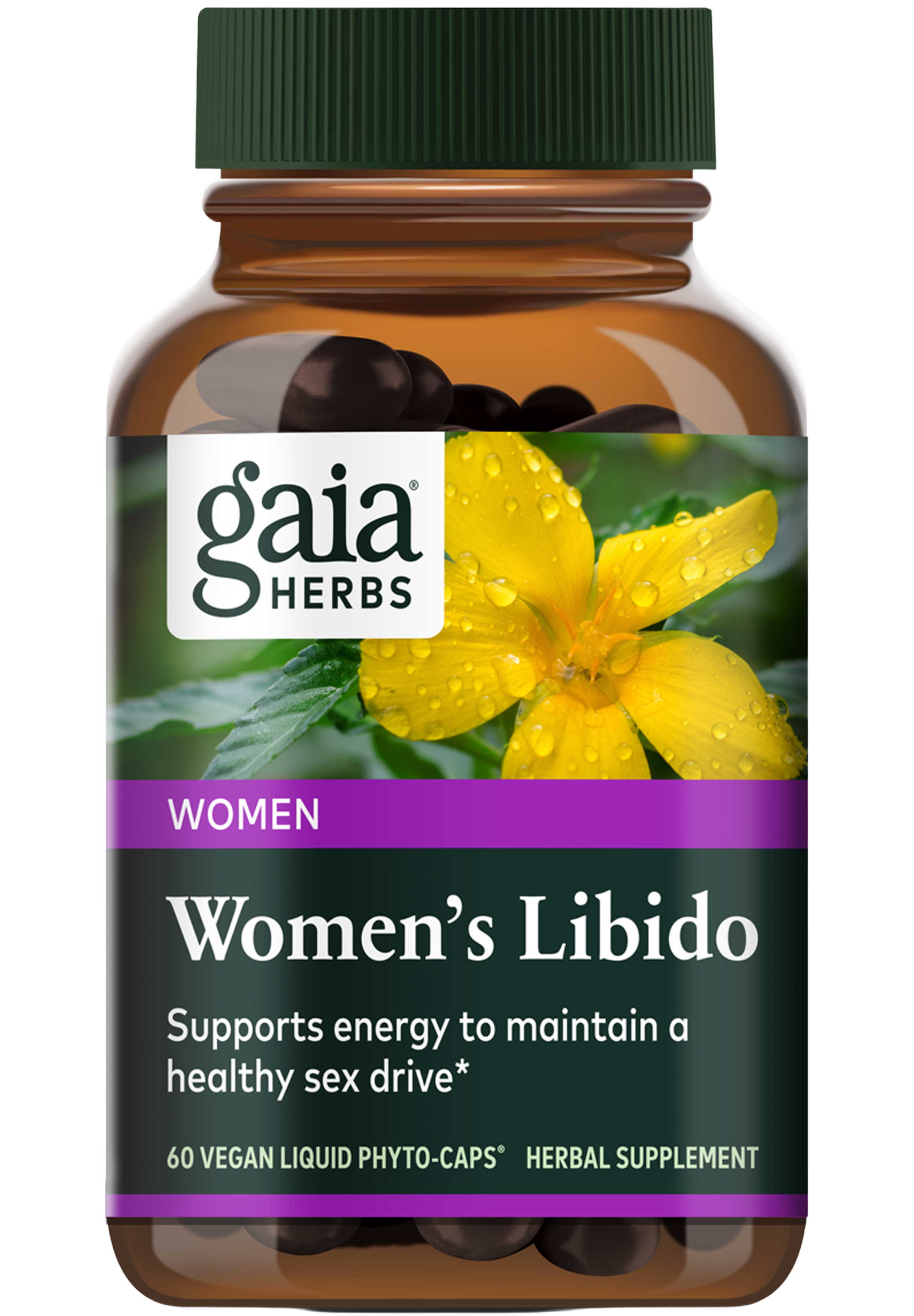 Gaia Herbs Women's Libido (Libido-F) Capsules