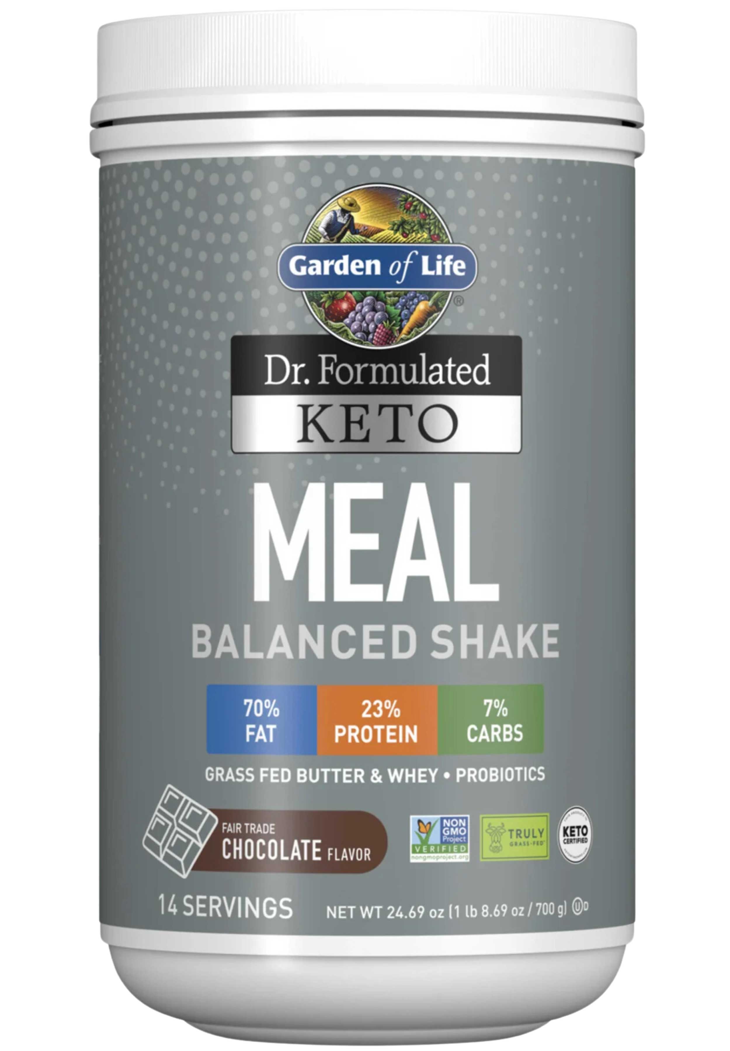 Garden of Life Dr. Formulated Keto Meal Balanced Shake