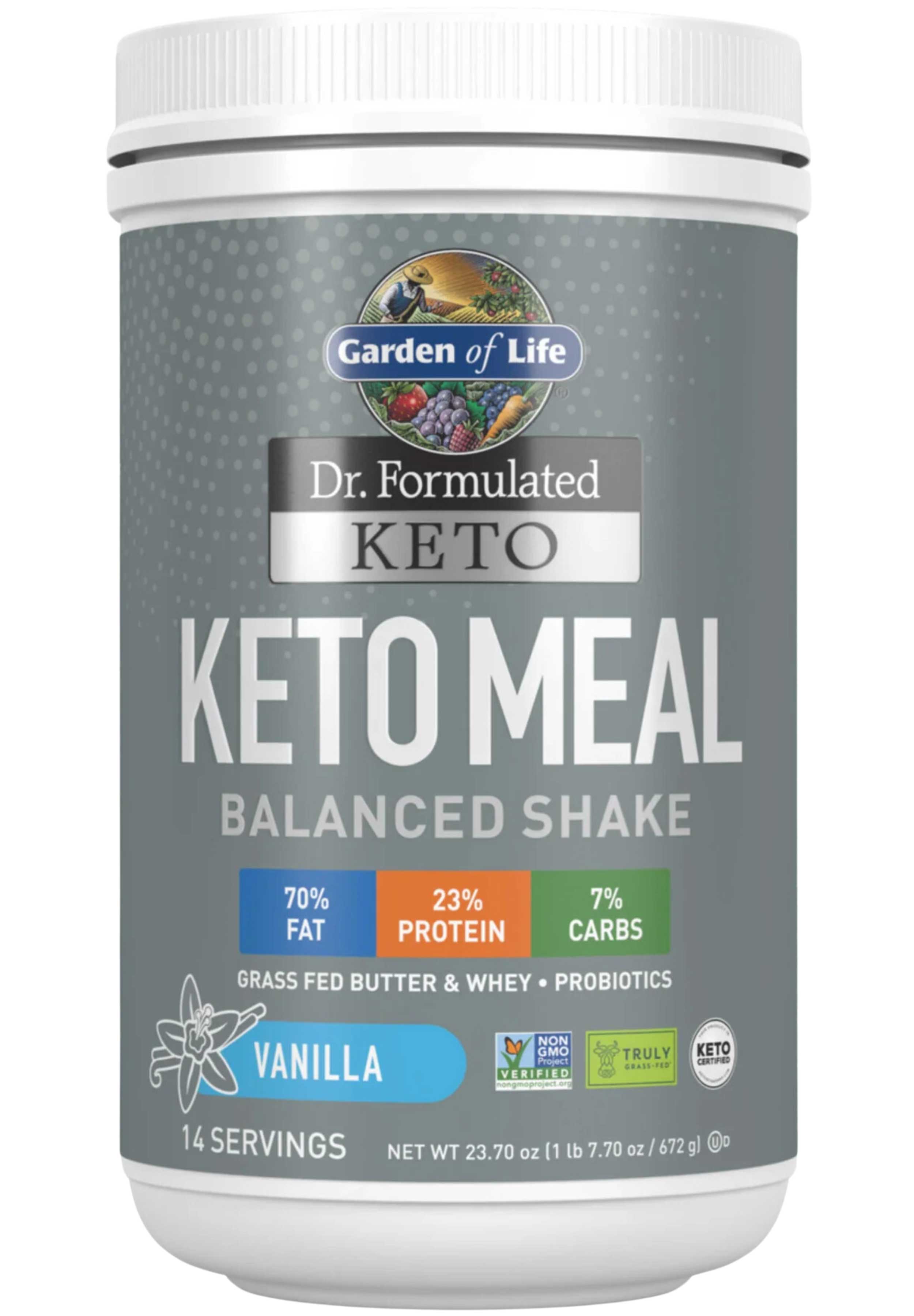 Garden of Life Dr. Formulated Keto Meal Balanced Shake
