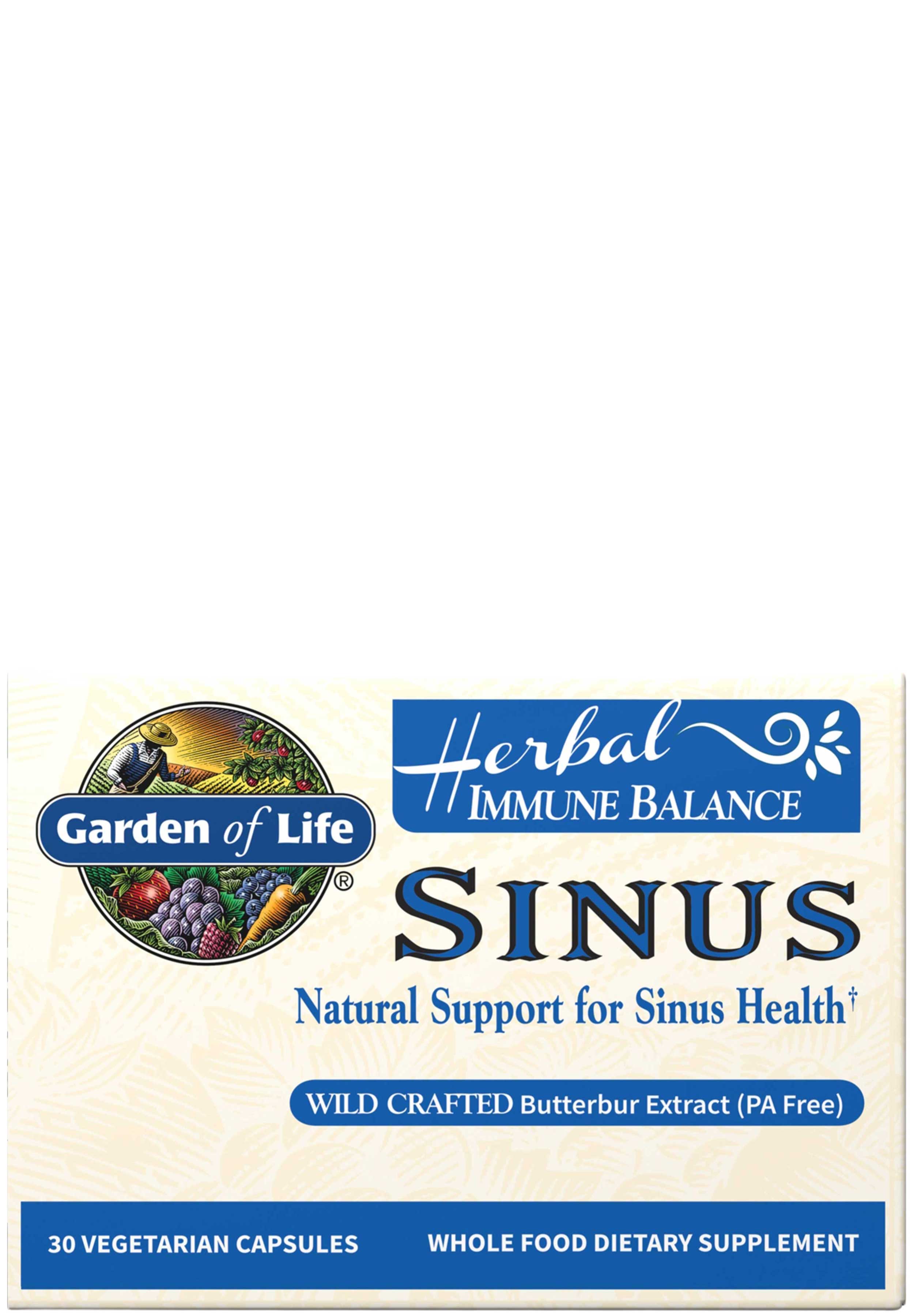 Garden of Life Immune Balance Sinus