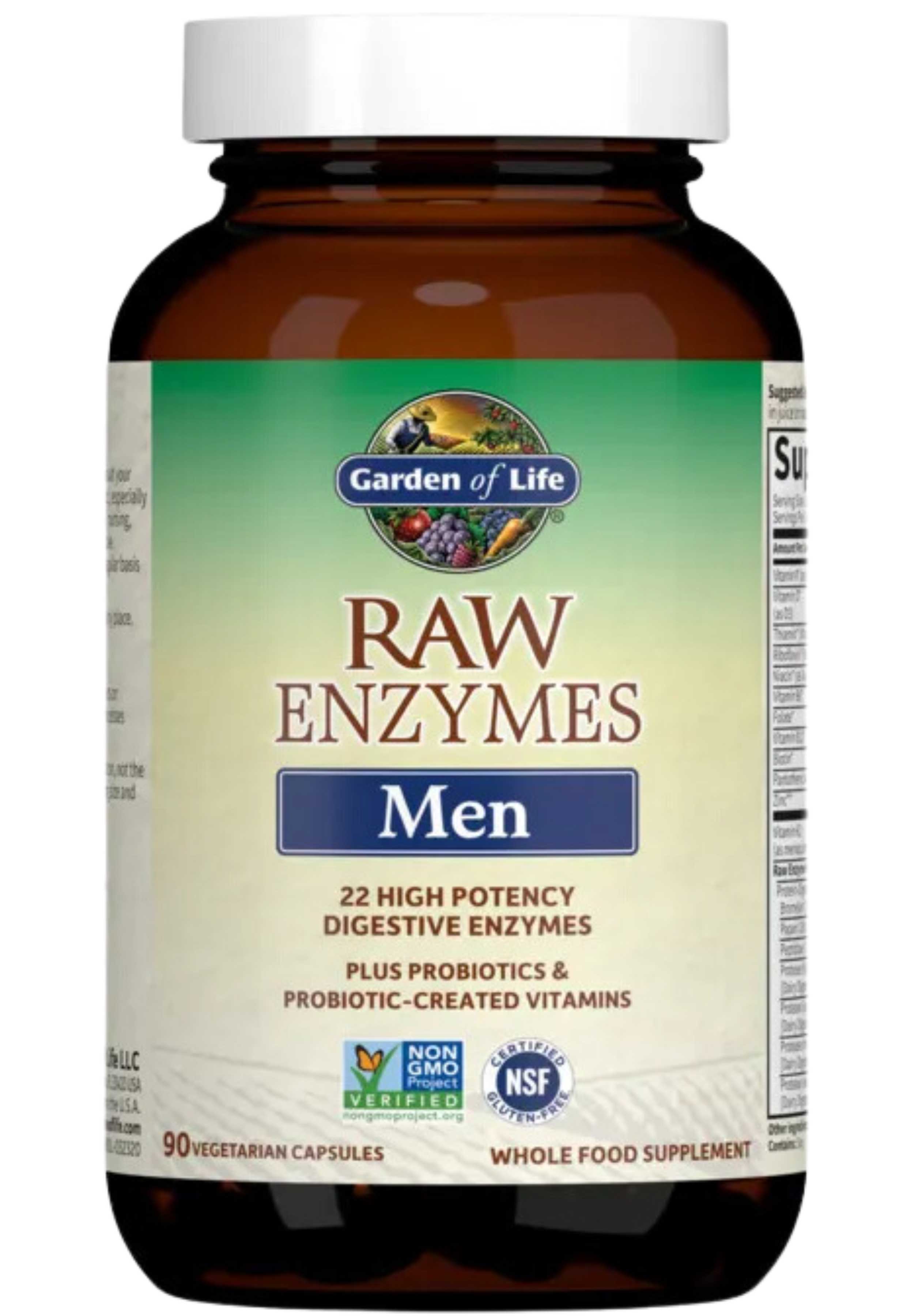 Garden of Life RAW Enzymes Men