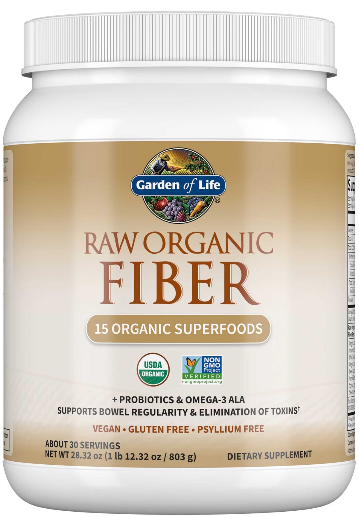 Garden of Life Raw Organic Fiber