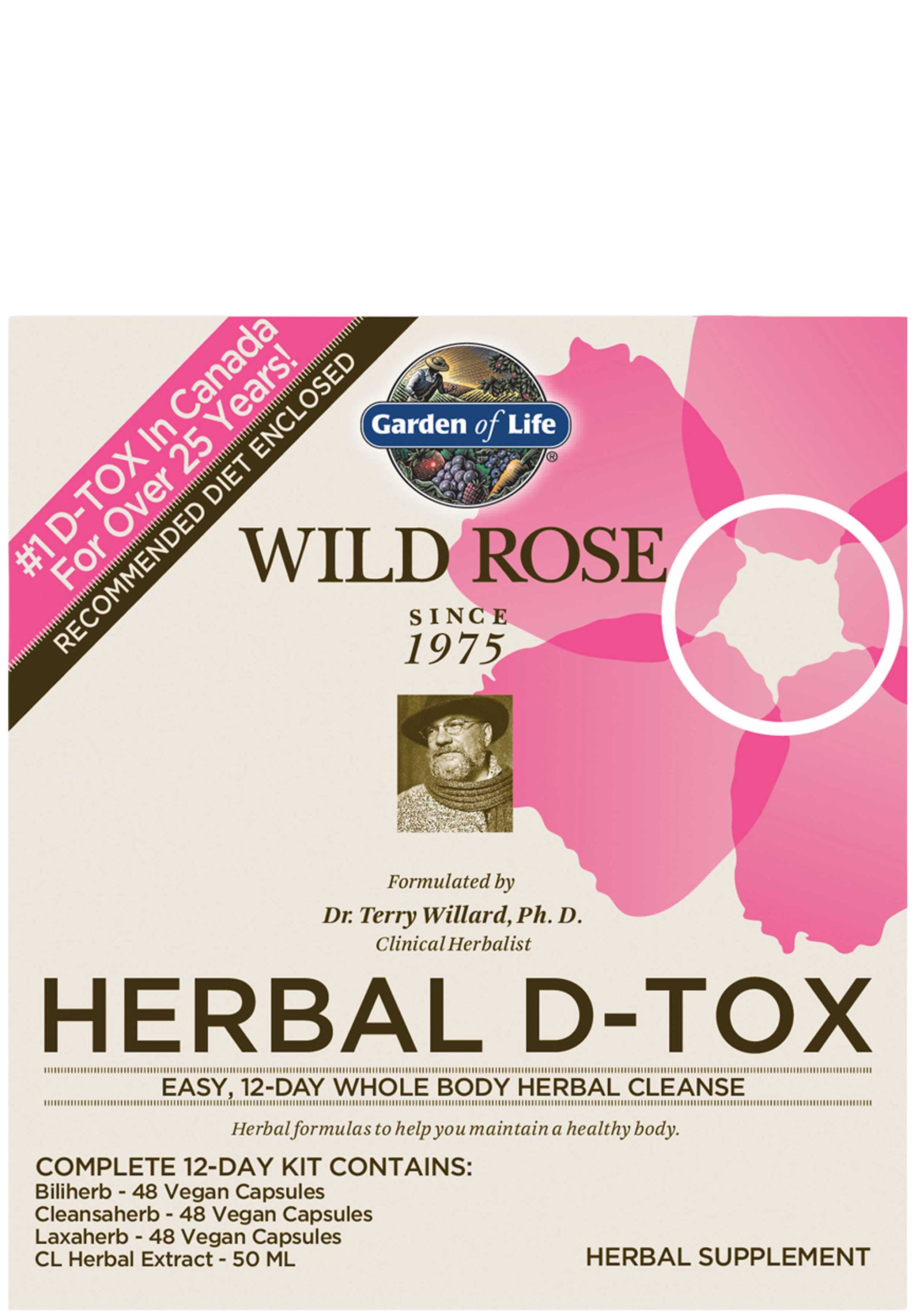 Garden of Life Wild Rose Herbal D-Tox