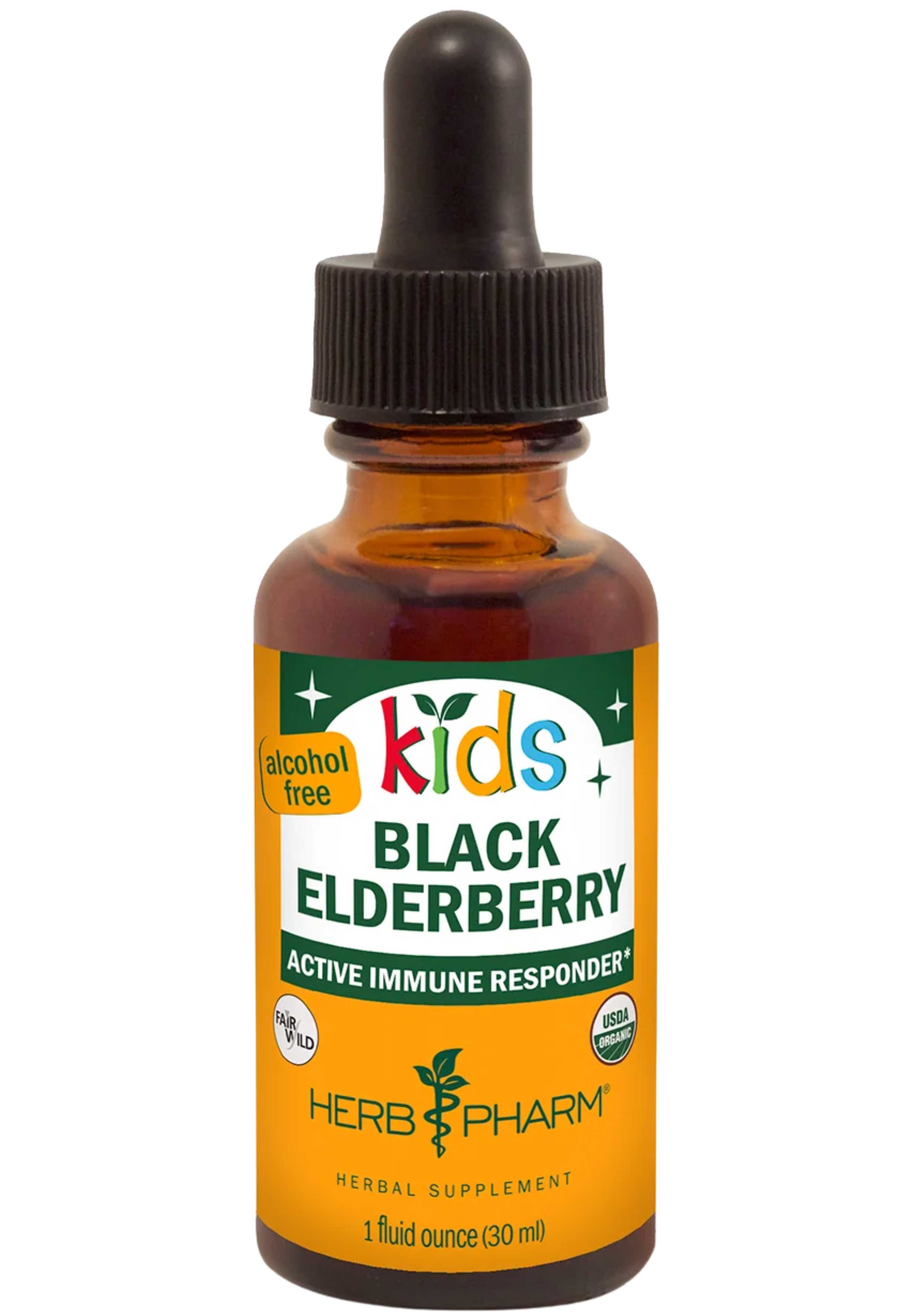 Herb Pharm Kids Black Elderberry Alcohol Free
