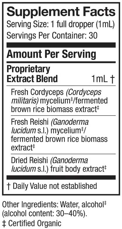 Host Defense CordyChi® Extract Ingredients
